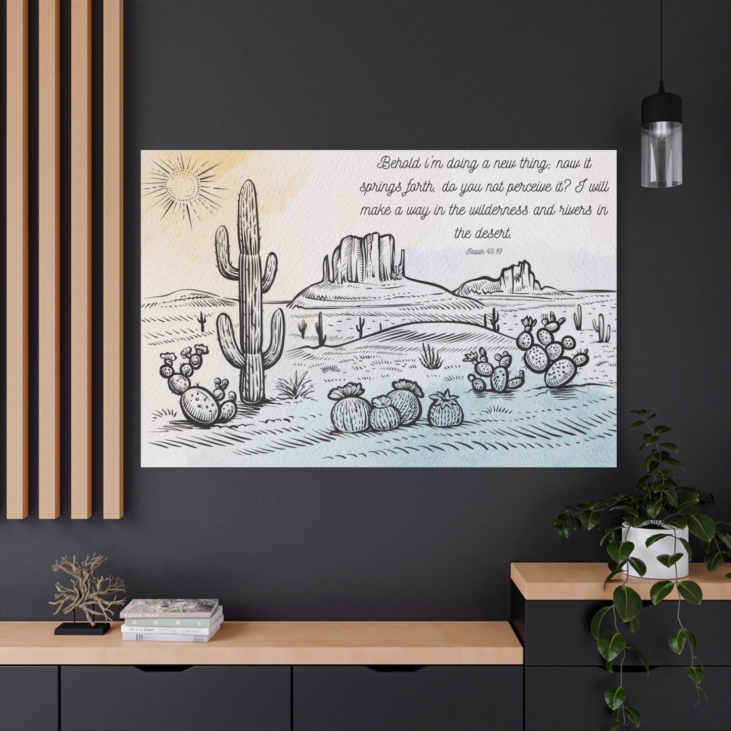 I am Doing a New Thing Canvas Art