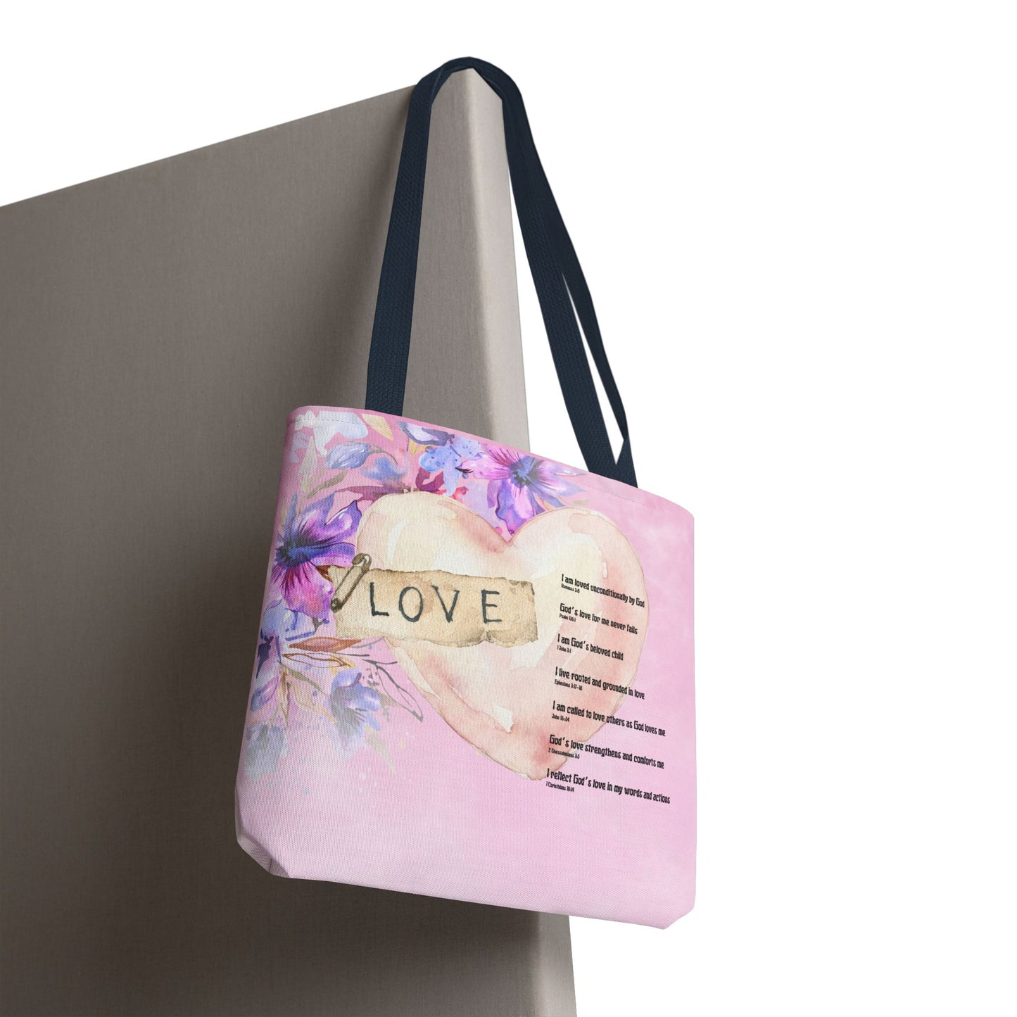 Love Affirmations Tote Bag