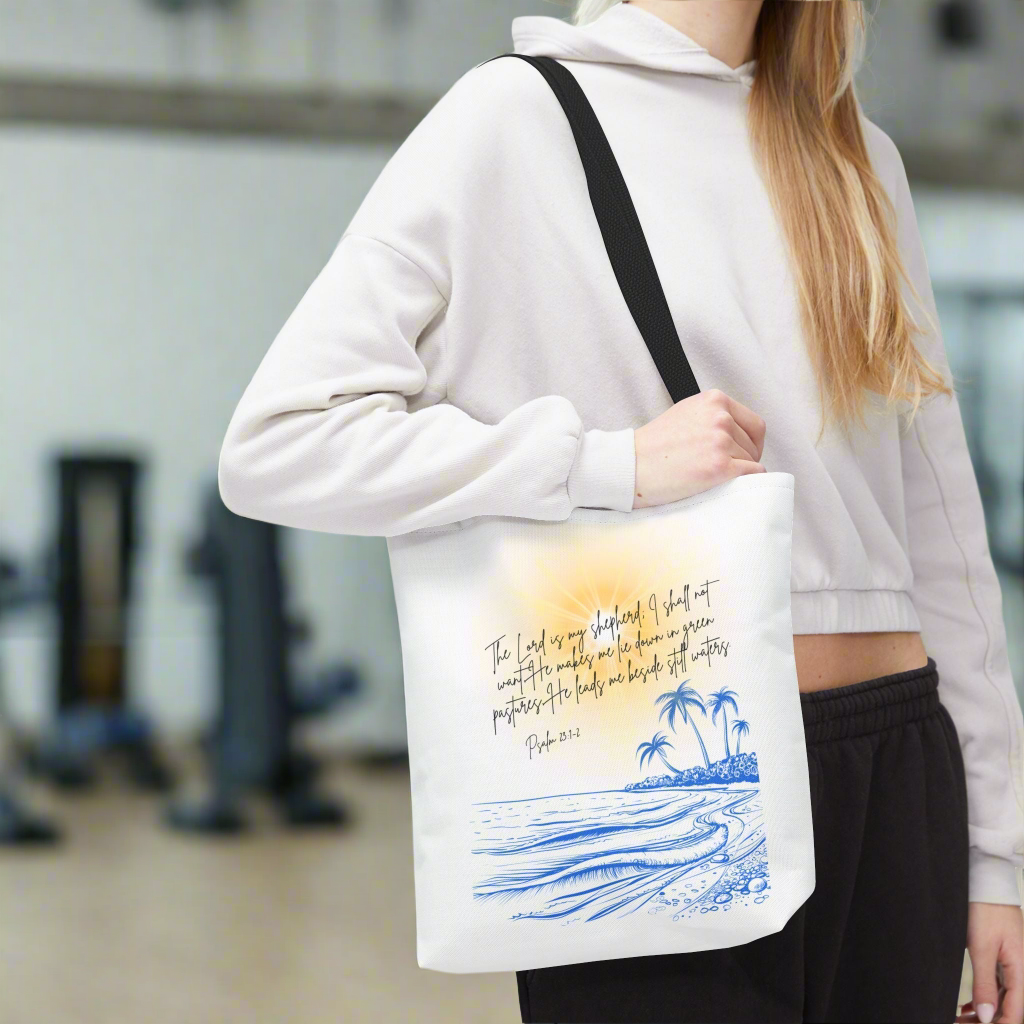 Psalm 23:1 Tote Bag