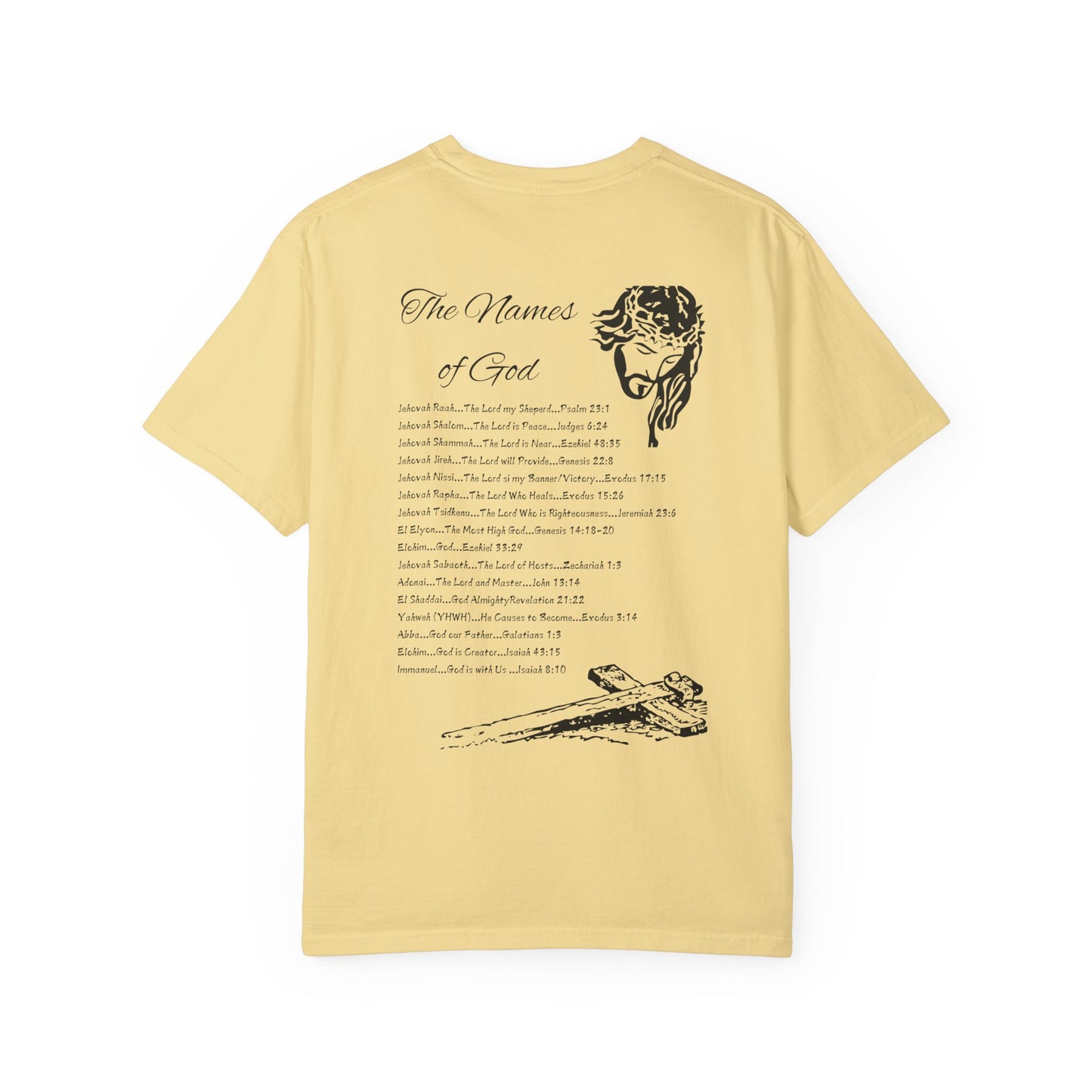 Names of God Faith Inspired Streetwear
