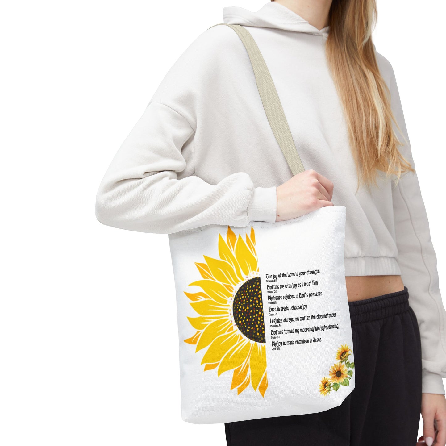 Joy Affirmations Tote Bag