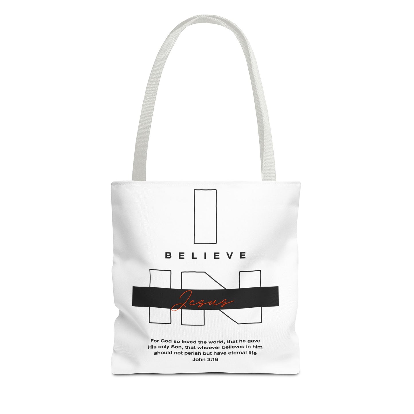 I Believe in Jesus Tote Bag