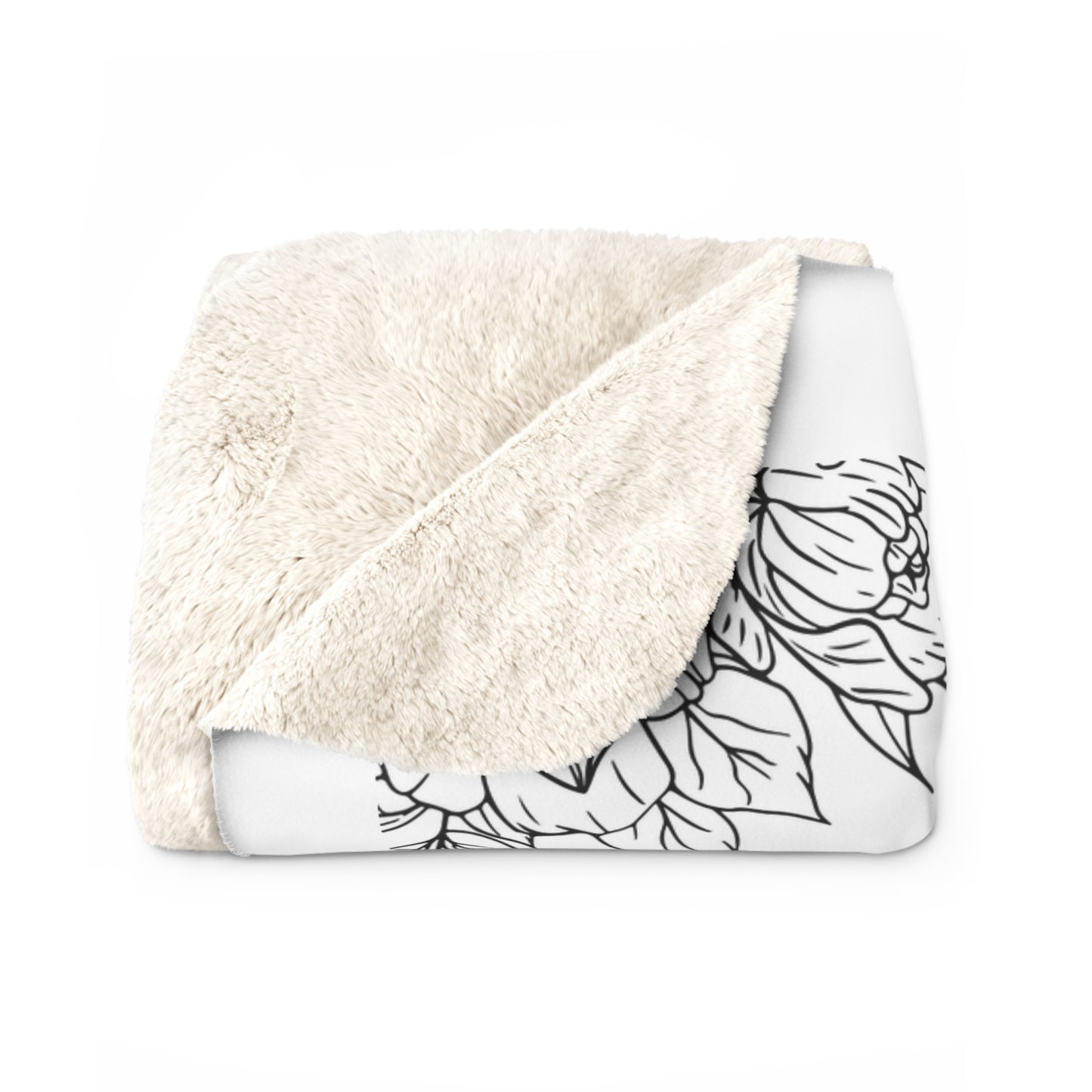 'There Was Jesus’ Sherpa Fleece Blanket