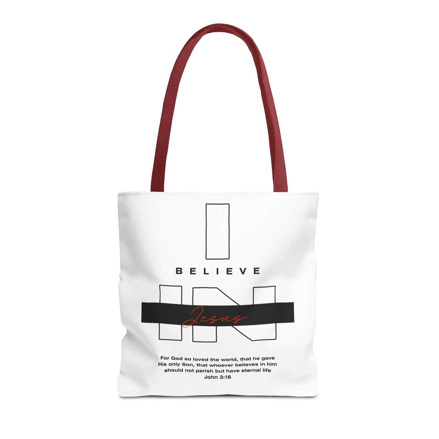 I Believe in Jesus Tote Bag