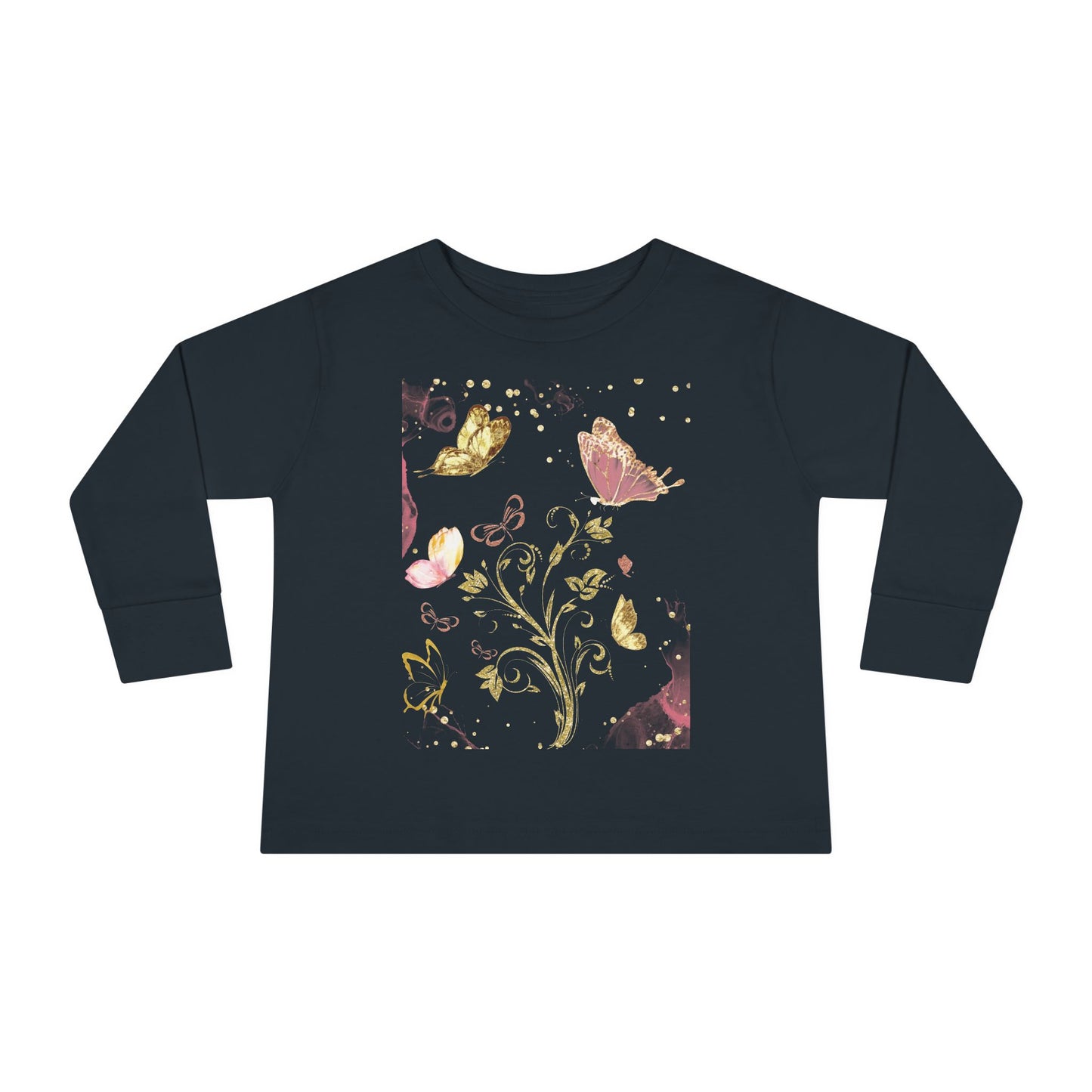 Glittering butterfly Long Sleeve Tee