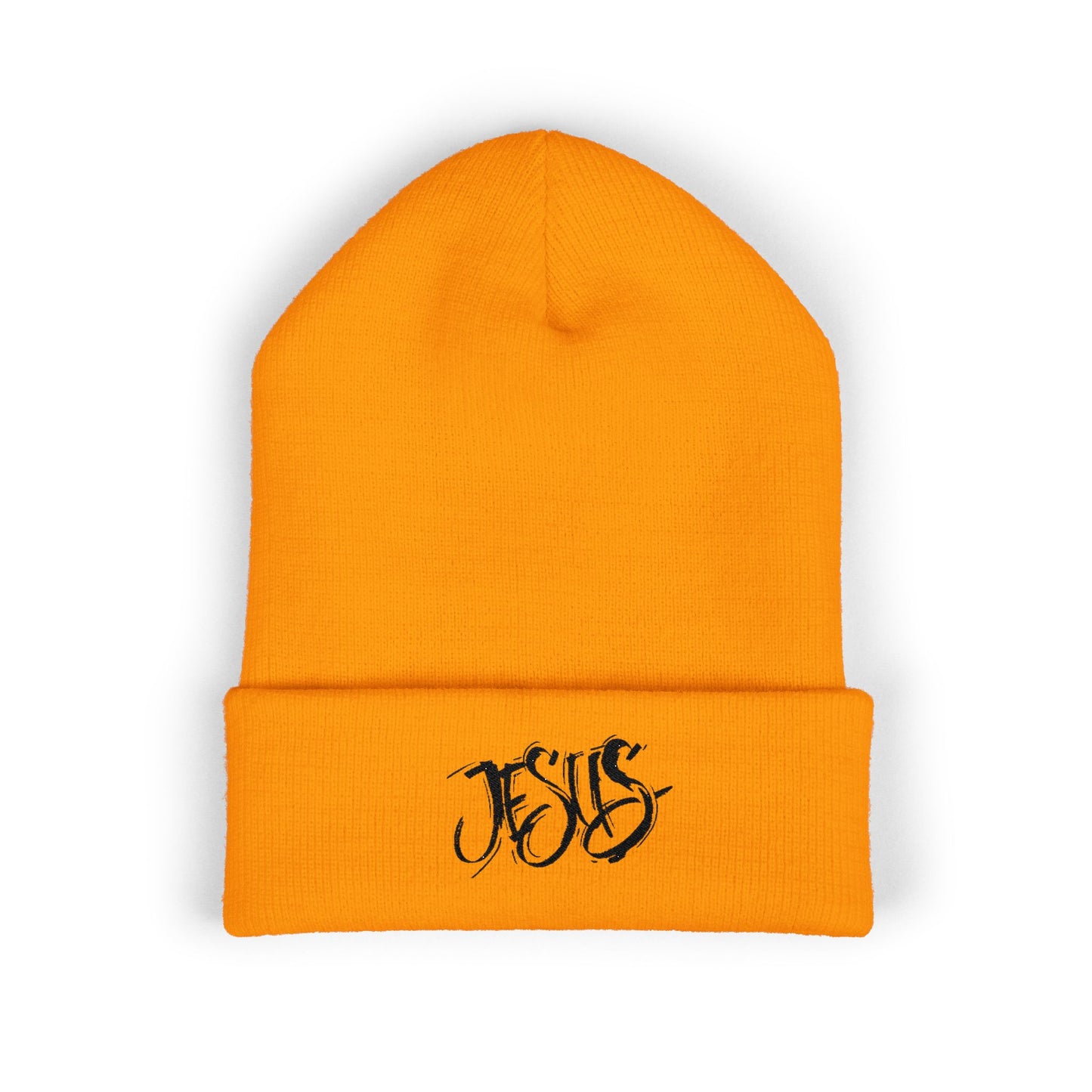 Jesus Classic Cuffed Beanie | Embroidered Winter Hat