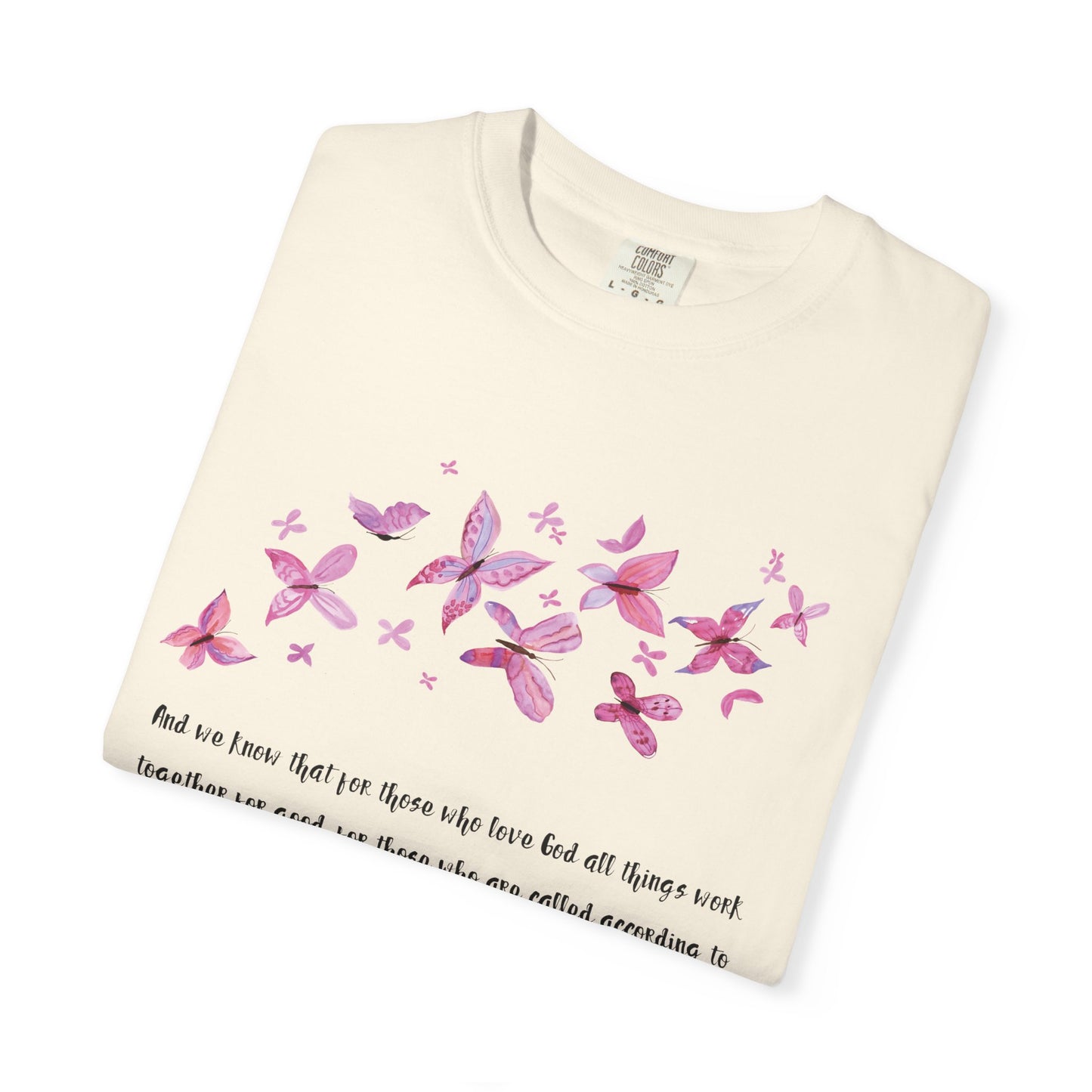 Romans 8:28 with grace T-shirt