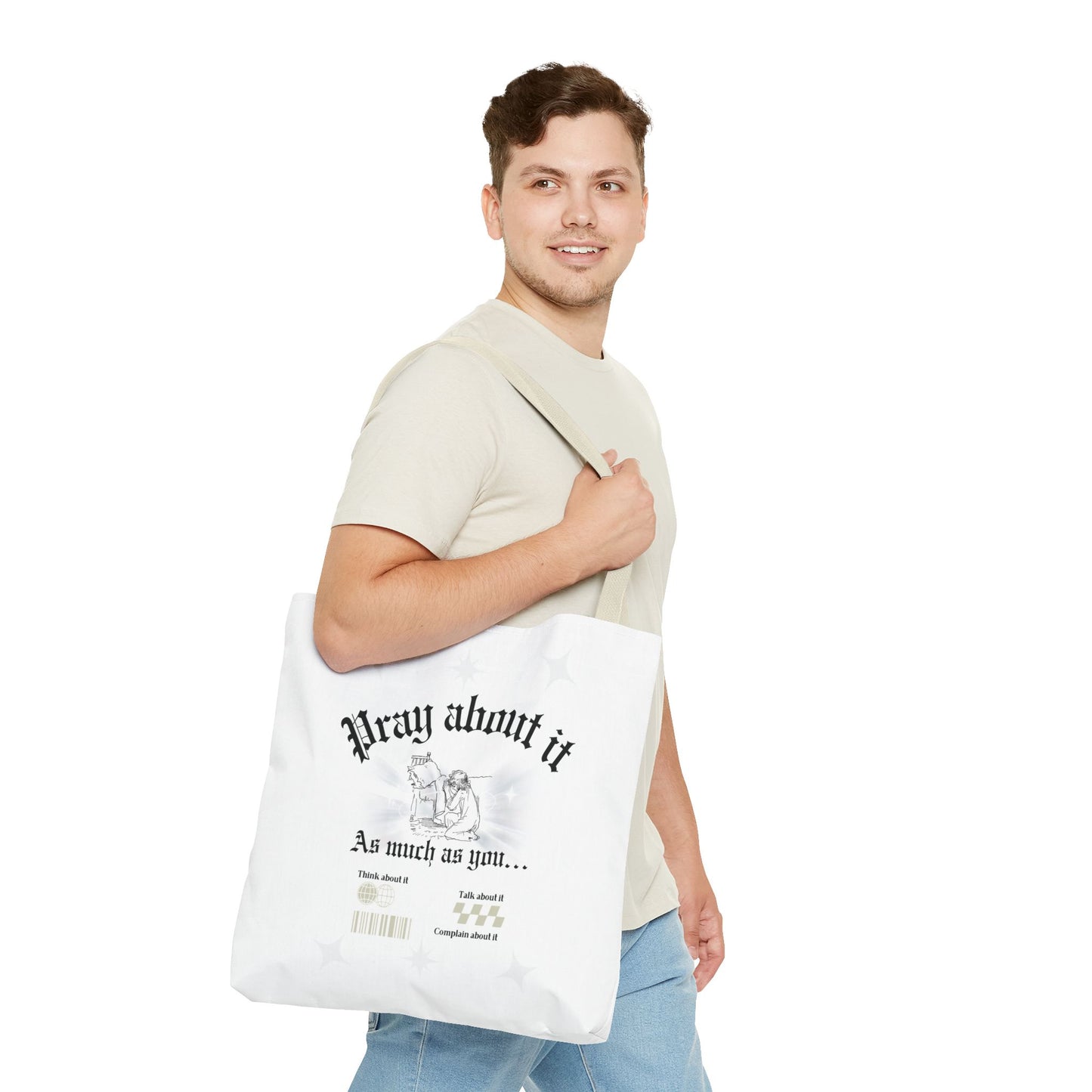 Pray about it Tote Bag