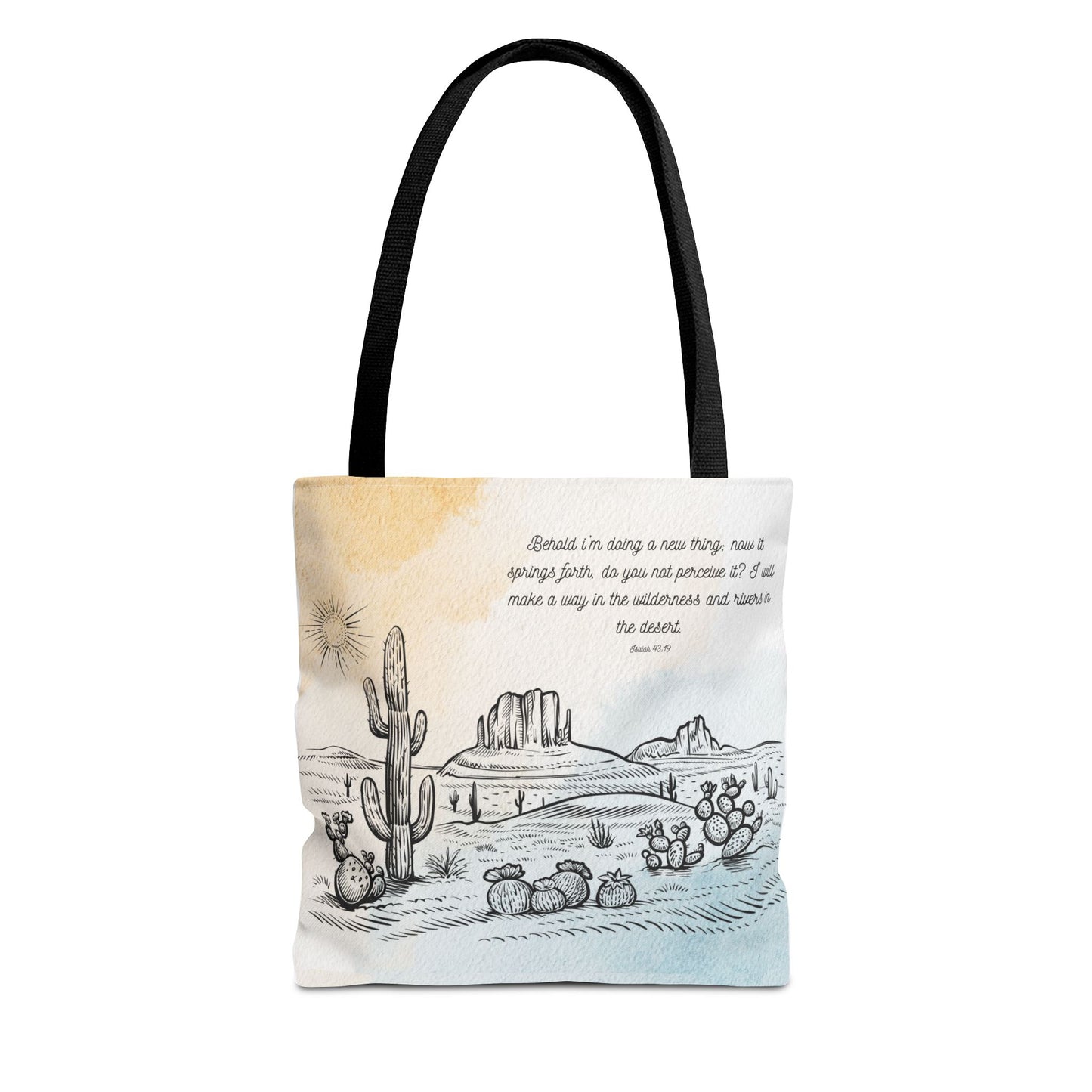 Behold I’m doing a New Thing Tote Bag