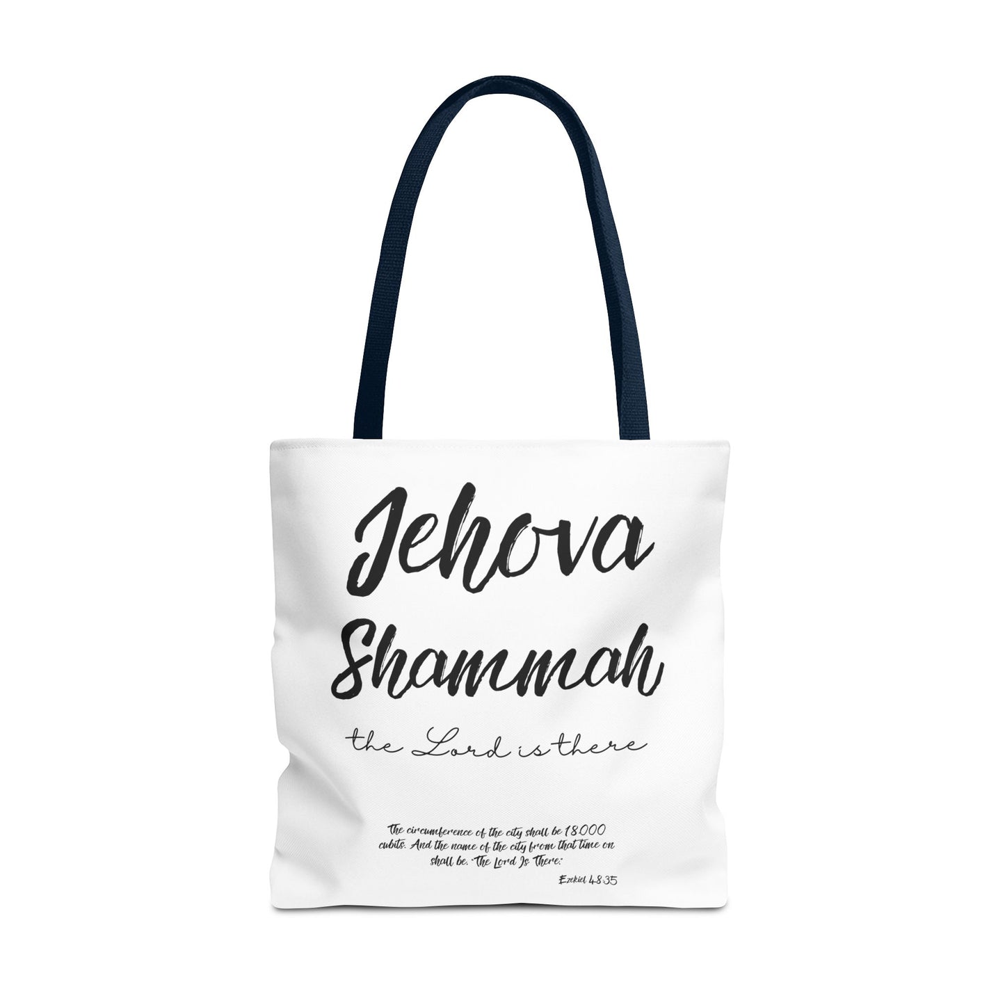 Jehova Shammah Tote Bag