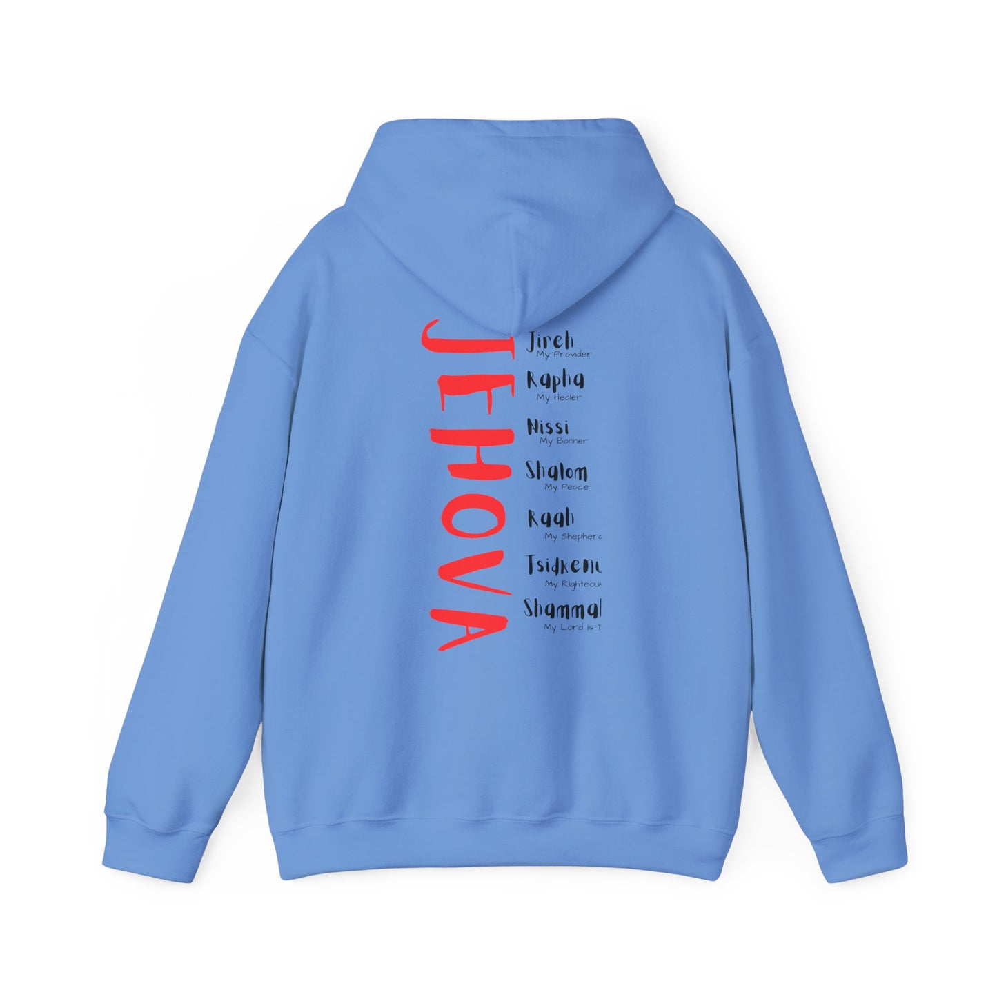 Jehovah Hooded Sweatshirt - Comfort and Spirituality