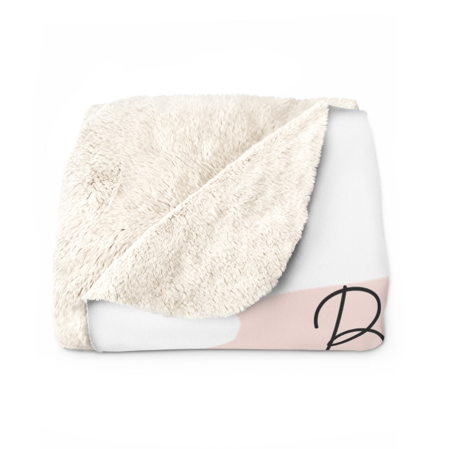 Bloom Where Your Planted Sherpa Fleece Blanket | Inspirational Floral Cozy Throw