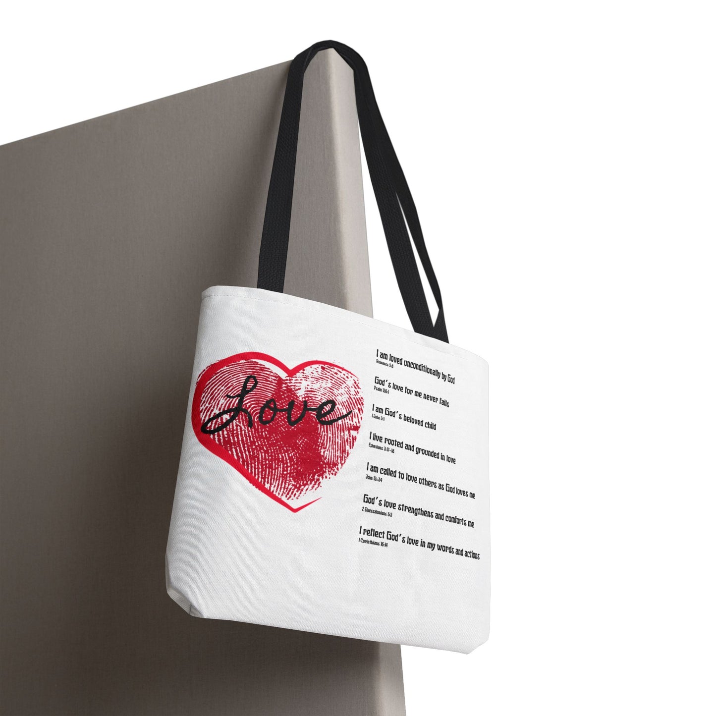 Love Affirmations Tote Bag