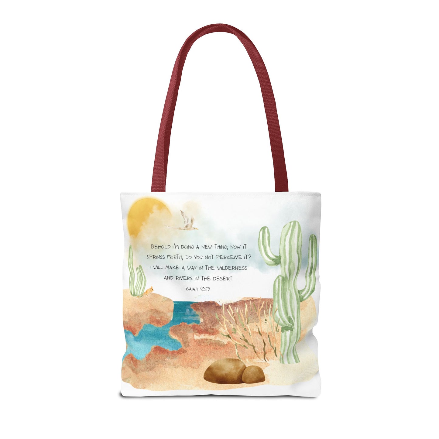 Isaiah 43:19 Tote Bag