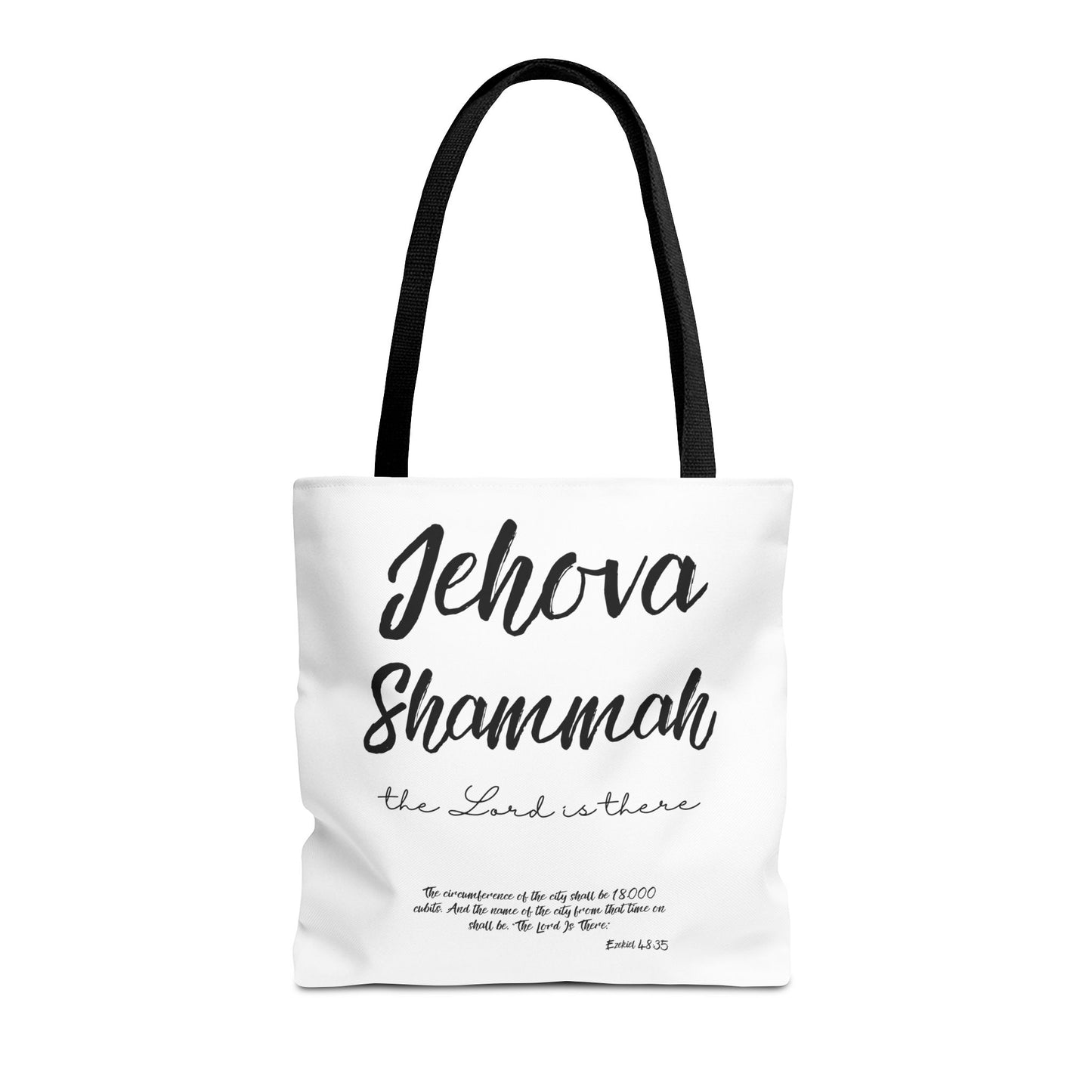 Jehova Shammah Tote Bag