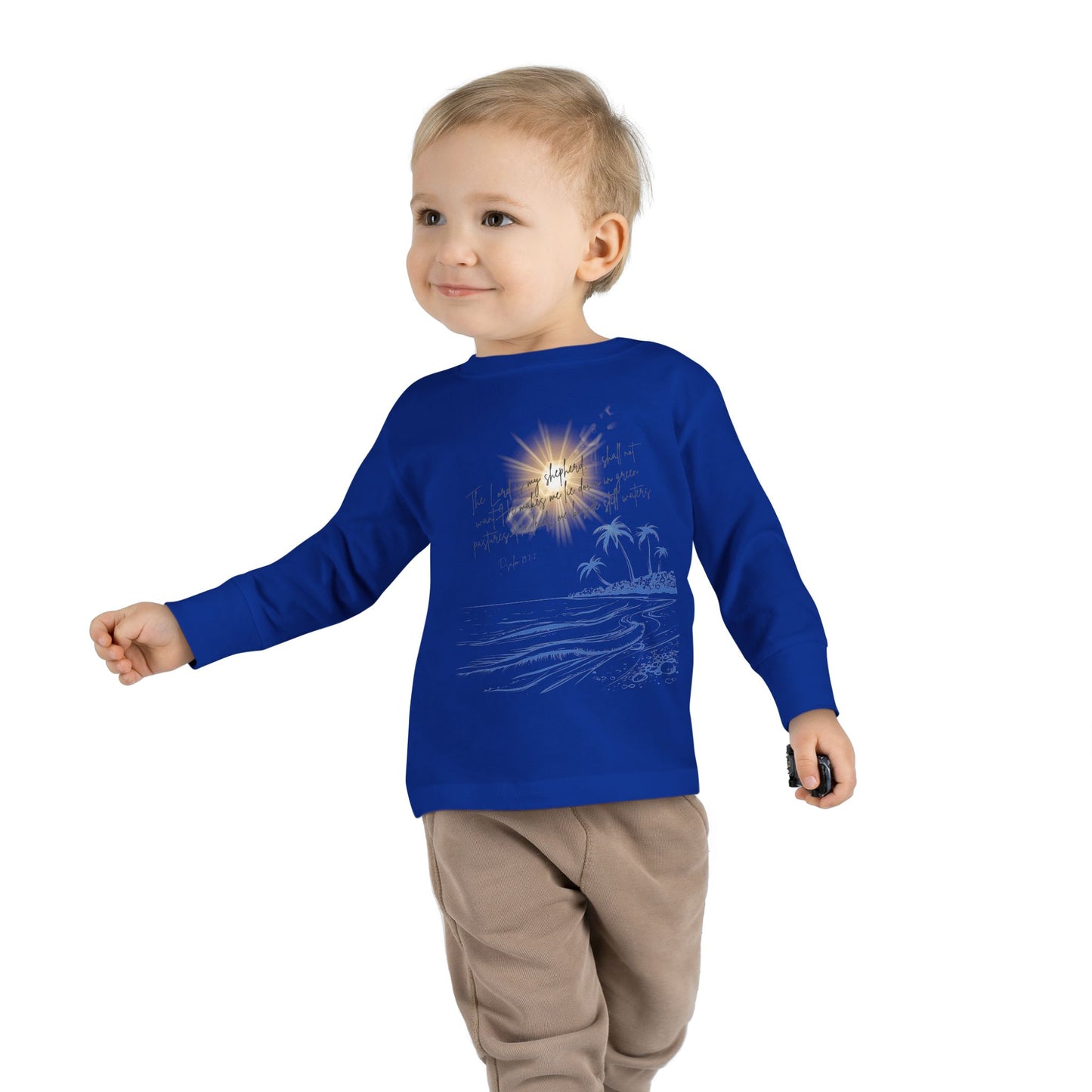Psalm 23:1 Toddler Long Sleeve Tee