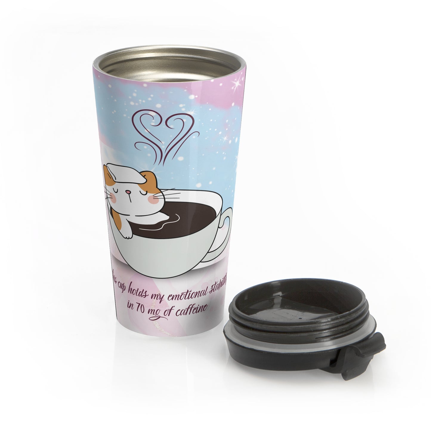 Emotional Stability Stainless Steel Travel Mug
