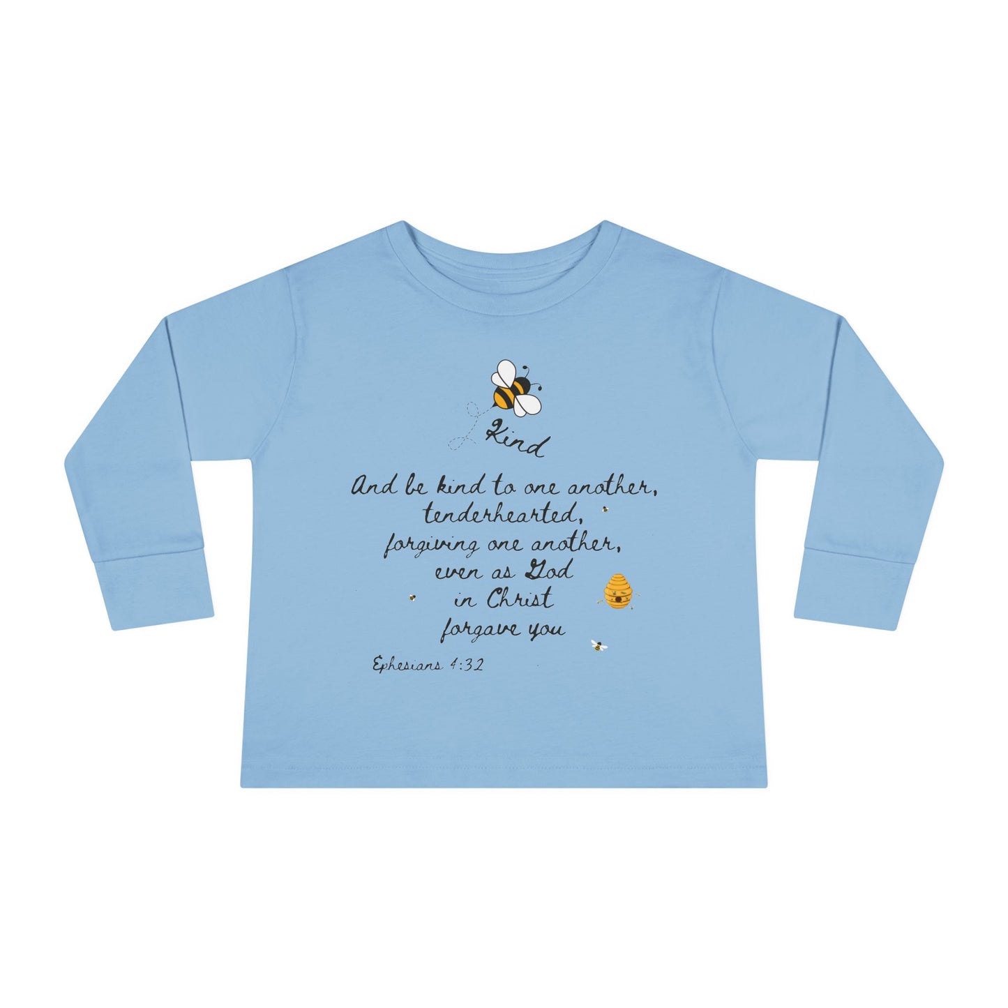 Bee kind Toddler Long Sleeve Tee