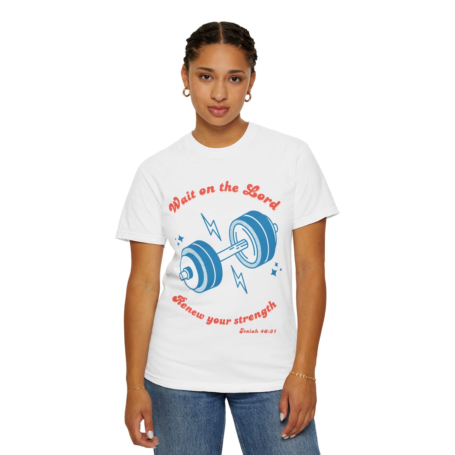 Wait on the Lord Renew your Strength unisex t-shirt