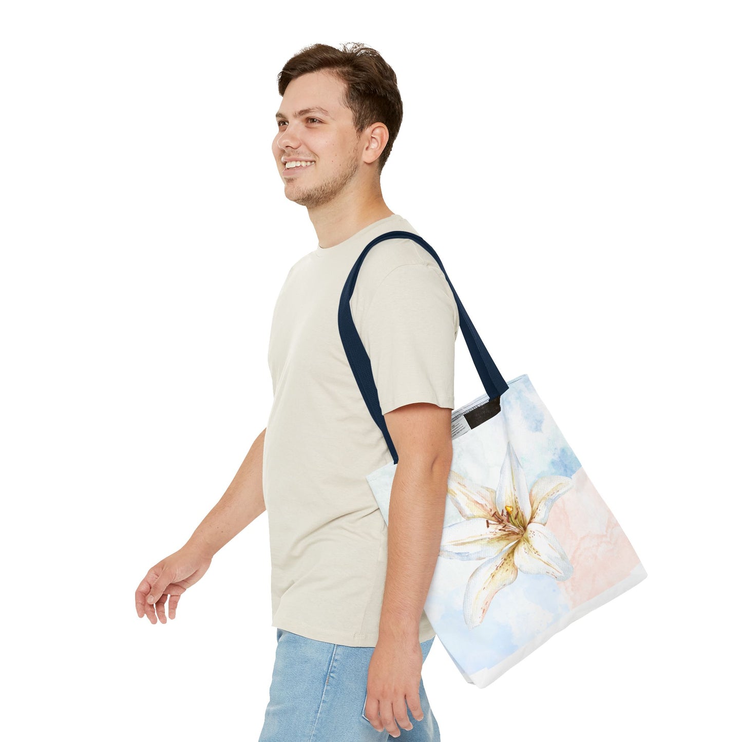 White Lily Tote Bag