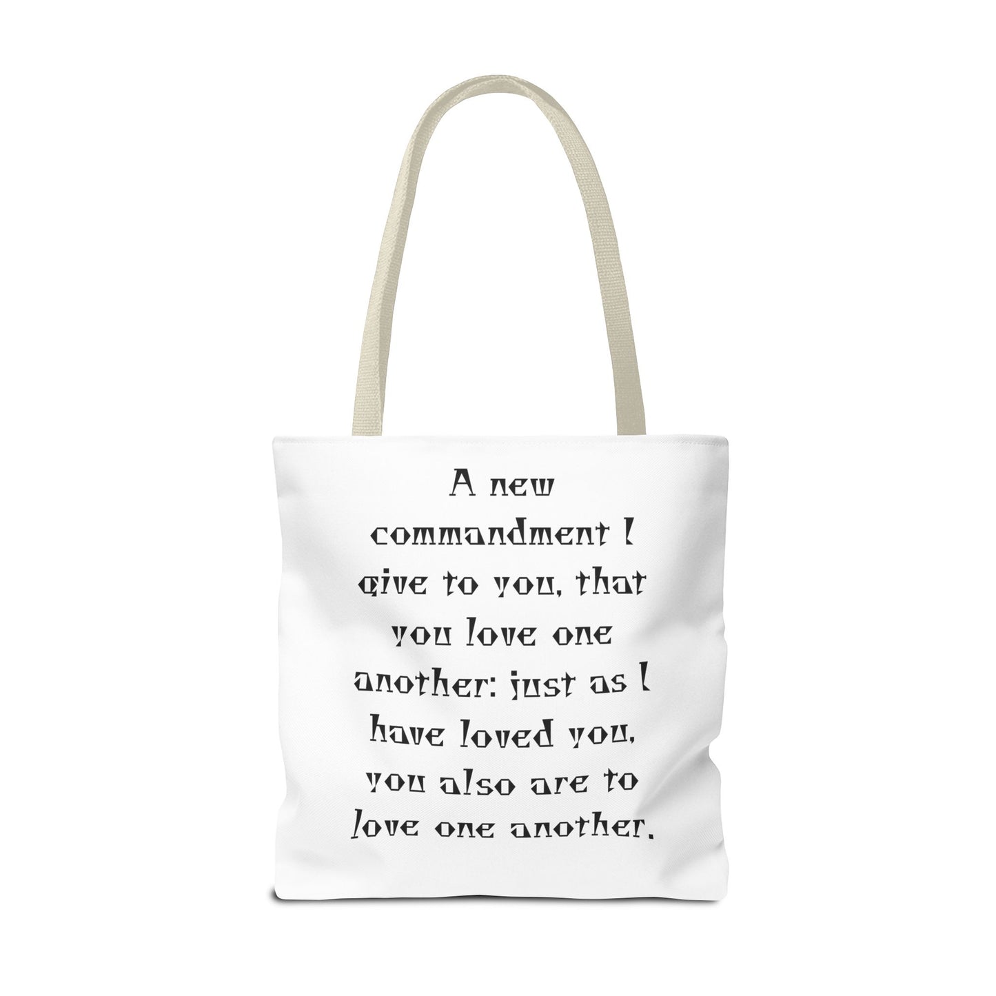 John 13:34 Tote Bag
