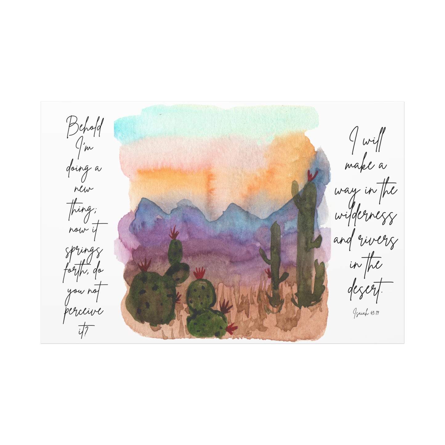 Do you not perceive it Canvas Art