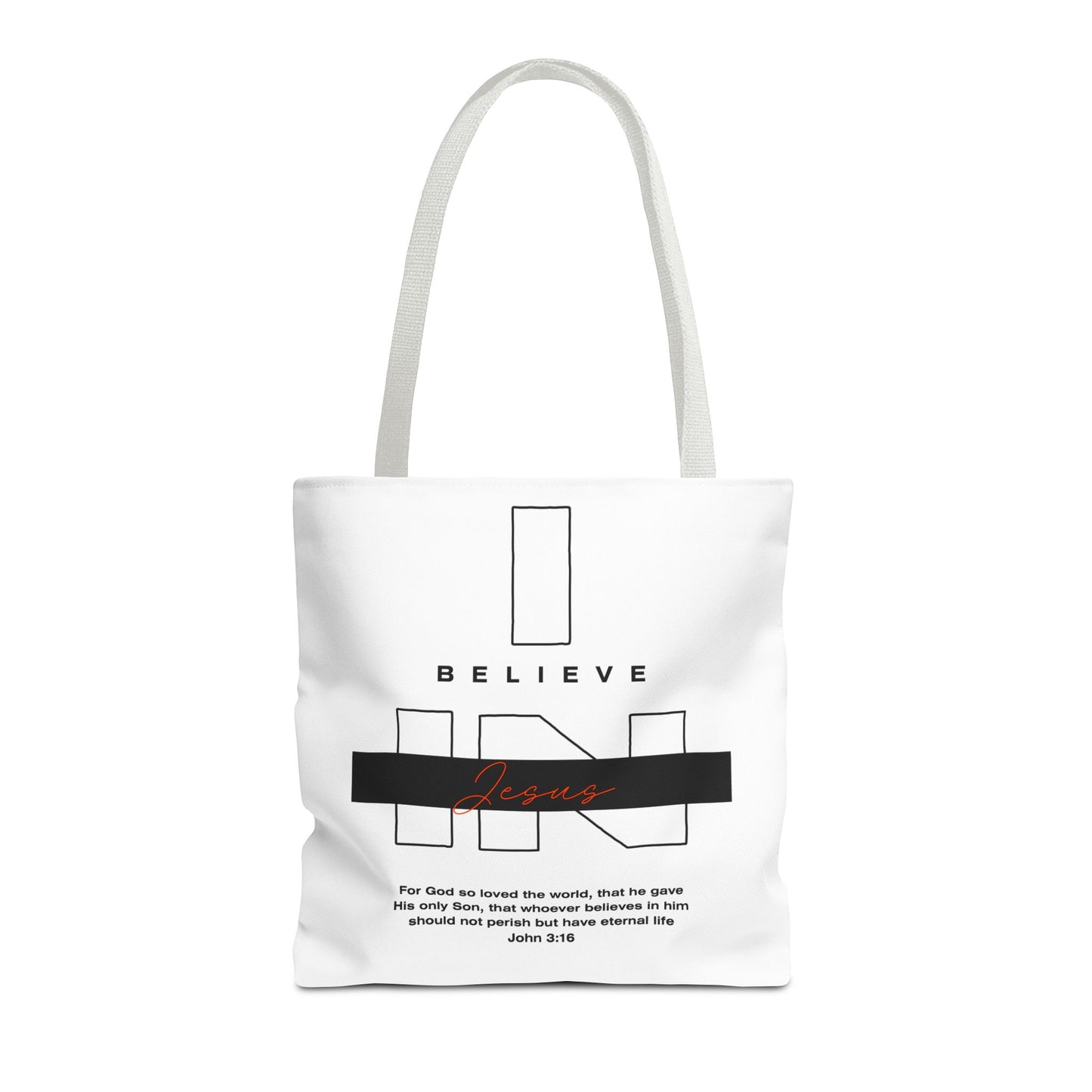 I Believe in Jesus Tote Bag