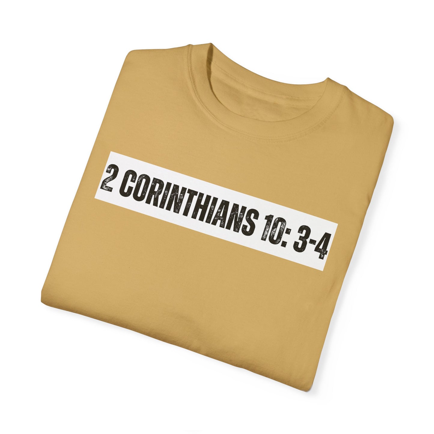 2 Corinthians 10:3-4 - Faith Inspired Streetwear