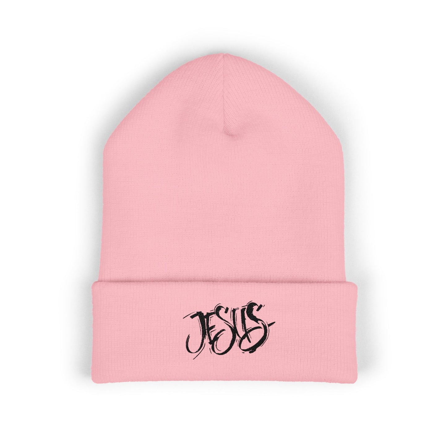Jesus Classic Cuffed Beanie | Embroidered Winter Hat