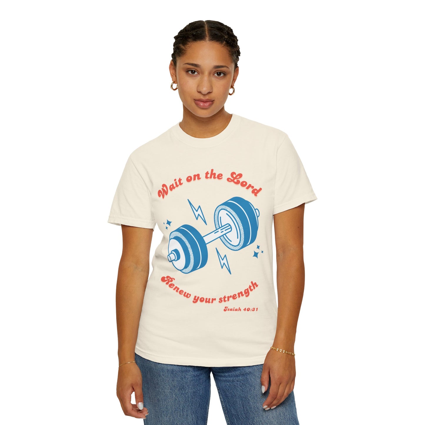 Wait on the Lord Renew your Strength unisex t-shirt