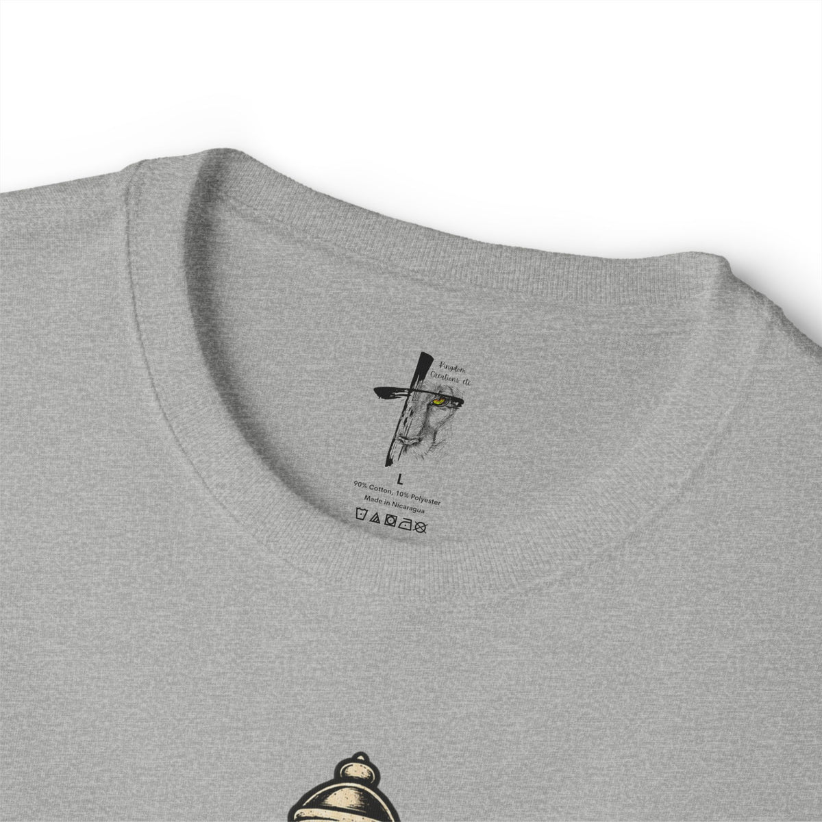 Stand Firm Sword Tee — Christian Faith Graphic T-Shirt (1 Corinthians 16:13)