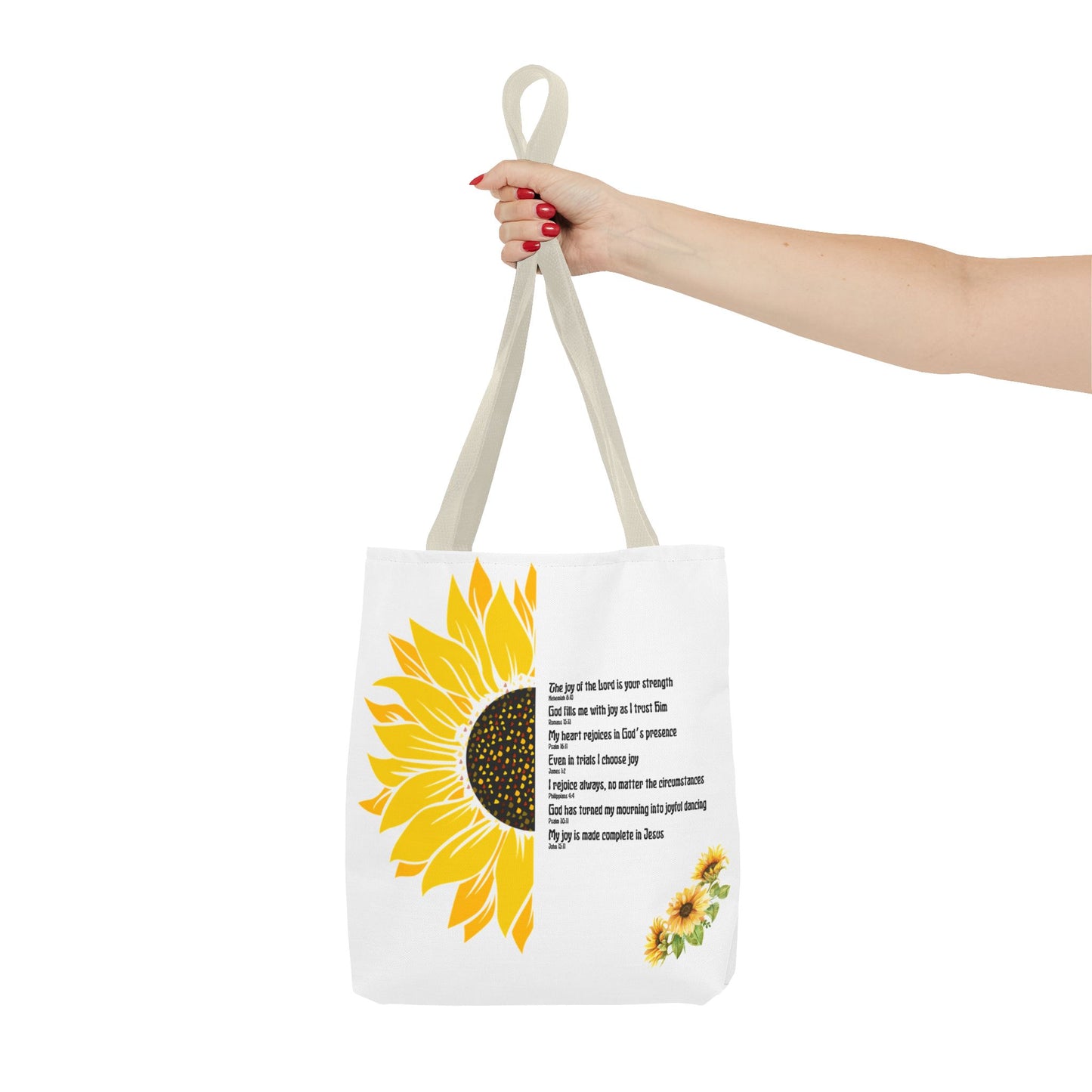 Joy Affirmations Tote Bag