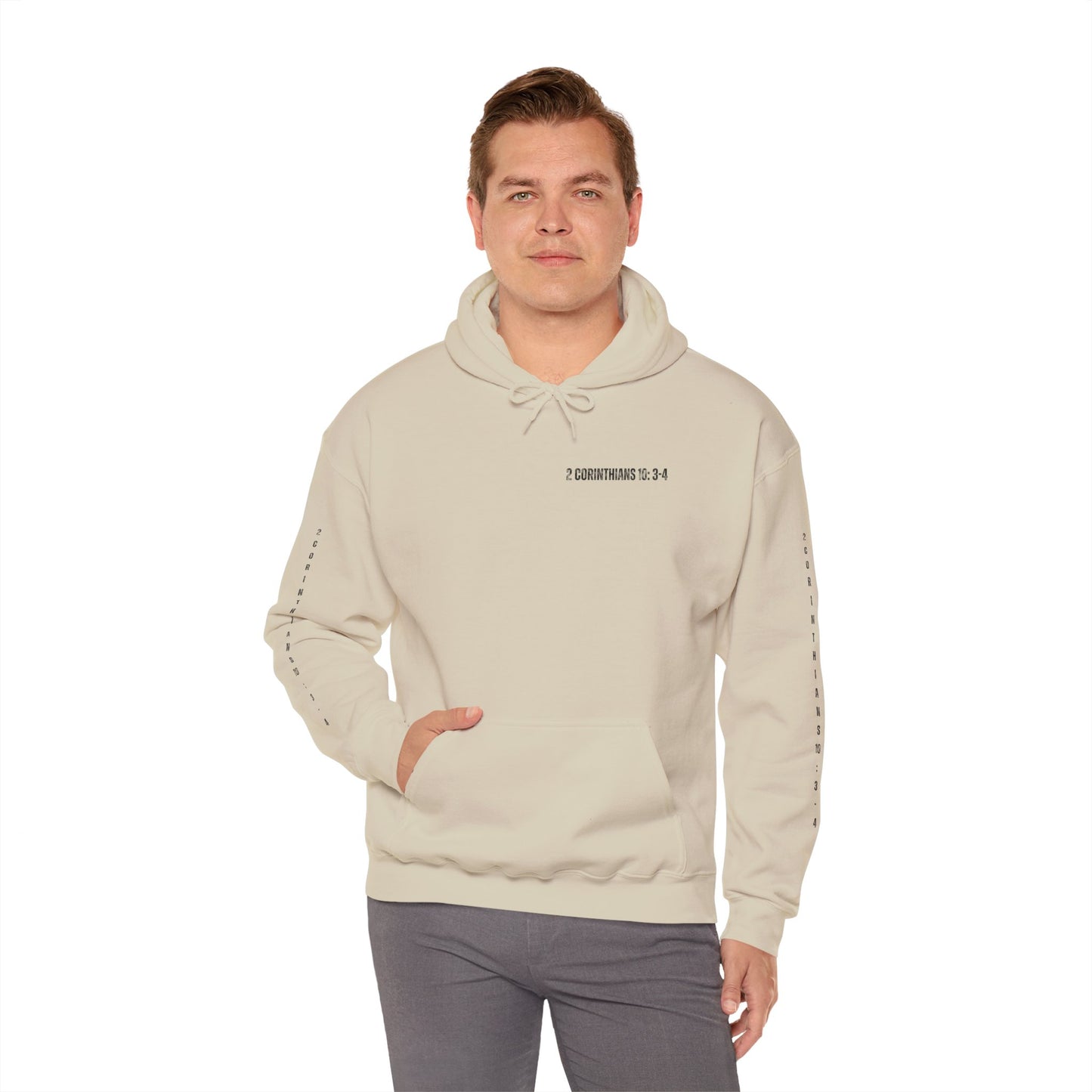 2 Corinthians 10:3-4 Sweatshirt