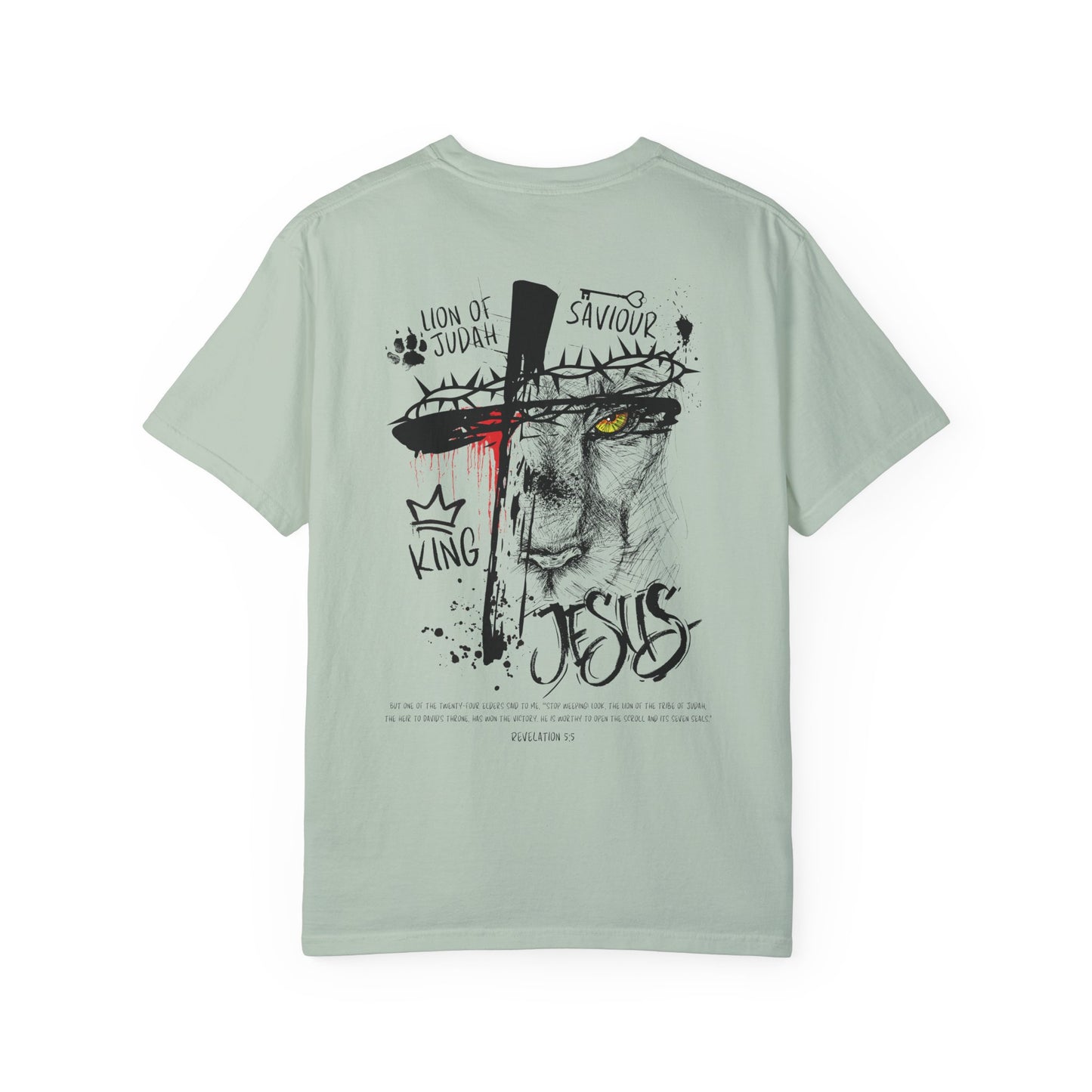 Lion of Judah Rev 5:5 T-shirt - Faith Inspired Streetwear