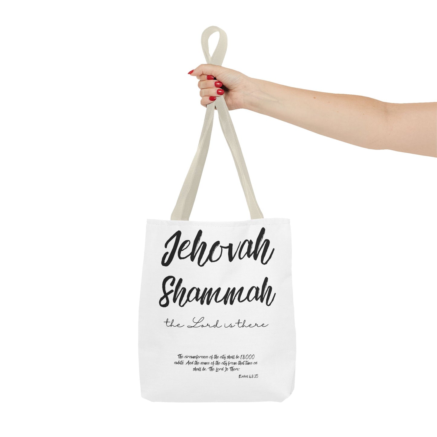 Jehovah Shammah Tote Bag