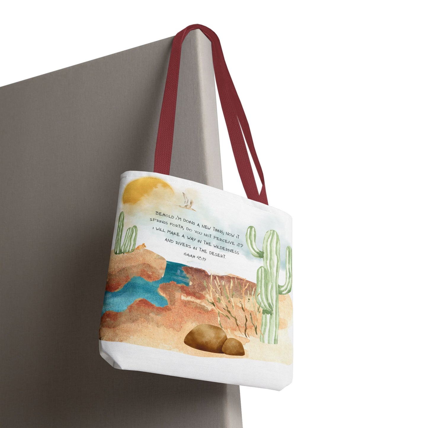 Isaiah 43:19 Tote Bag