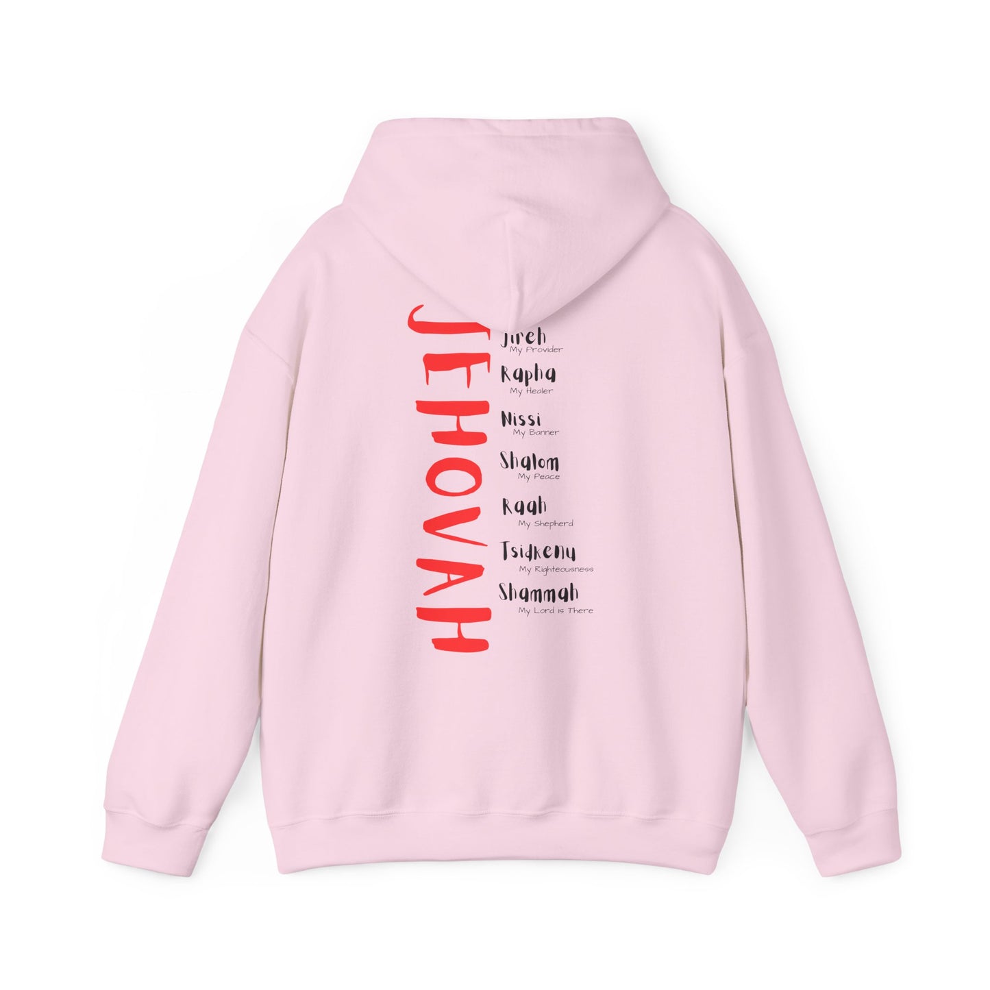 Jehovah Hooded Sweatshirt - Comfort and Spirituality