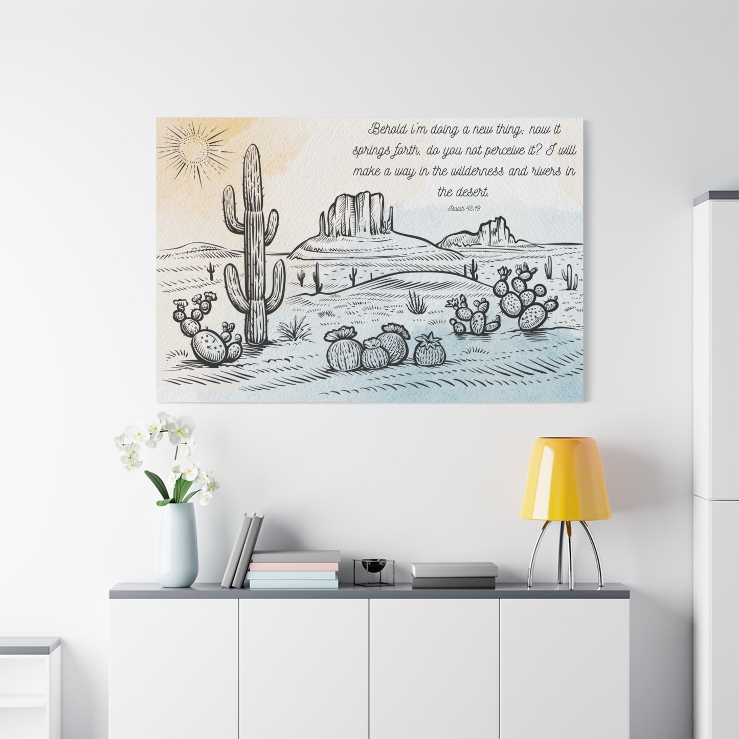 I am Doing a New Thing Canvas Art