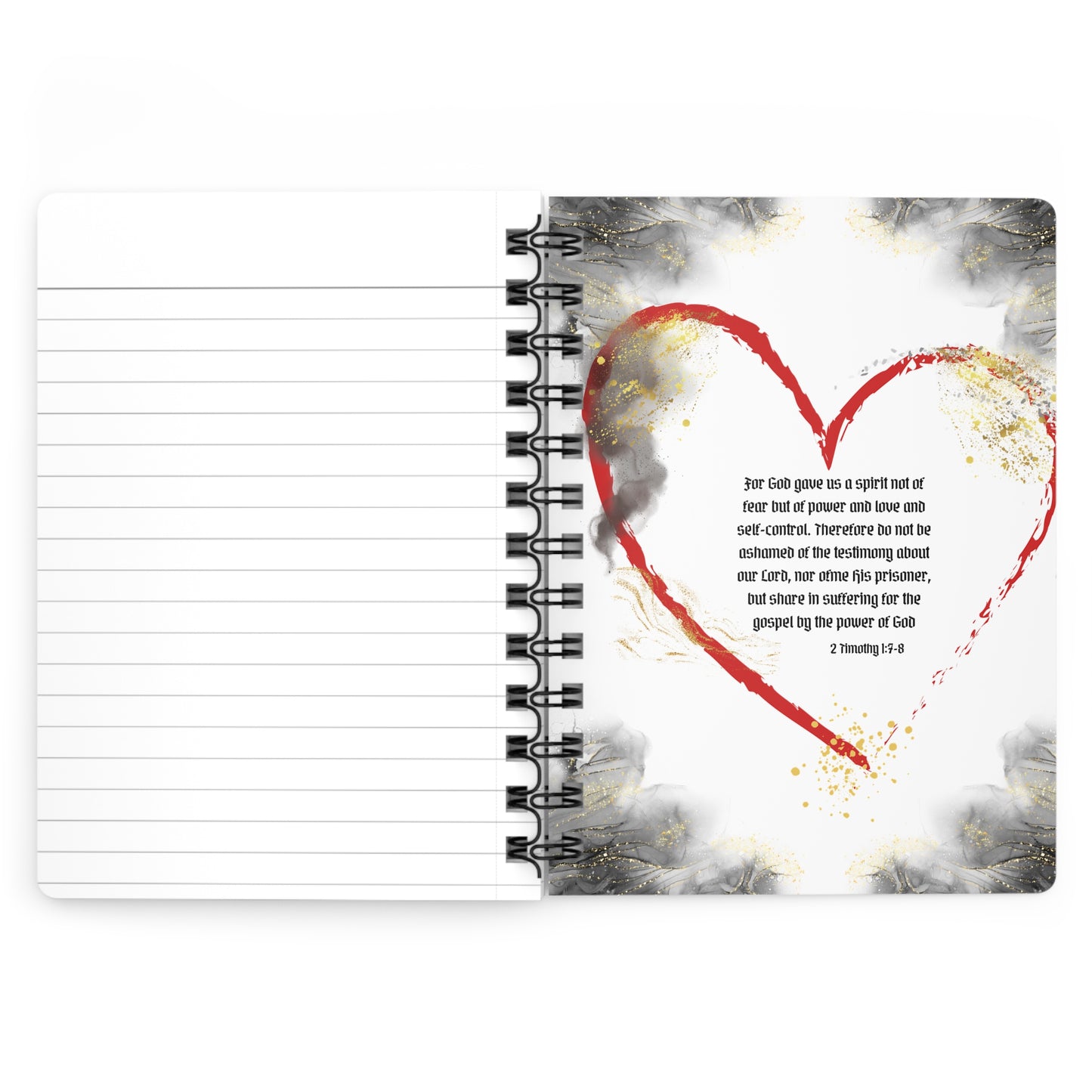 Faith Spiral Bound Journal - Perfect for Personal Reflections & Gifts