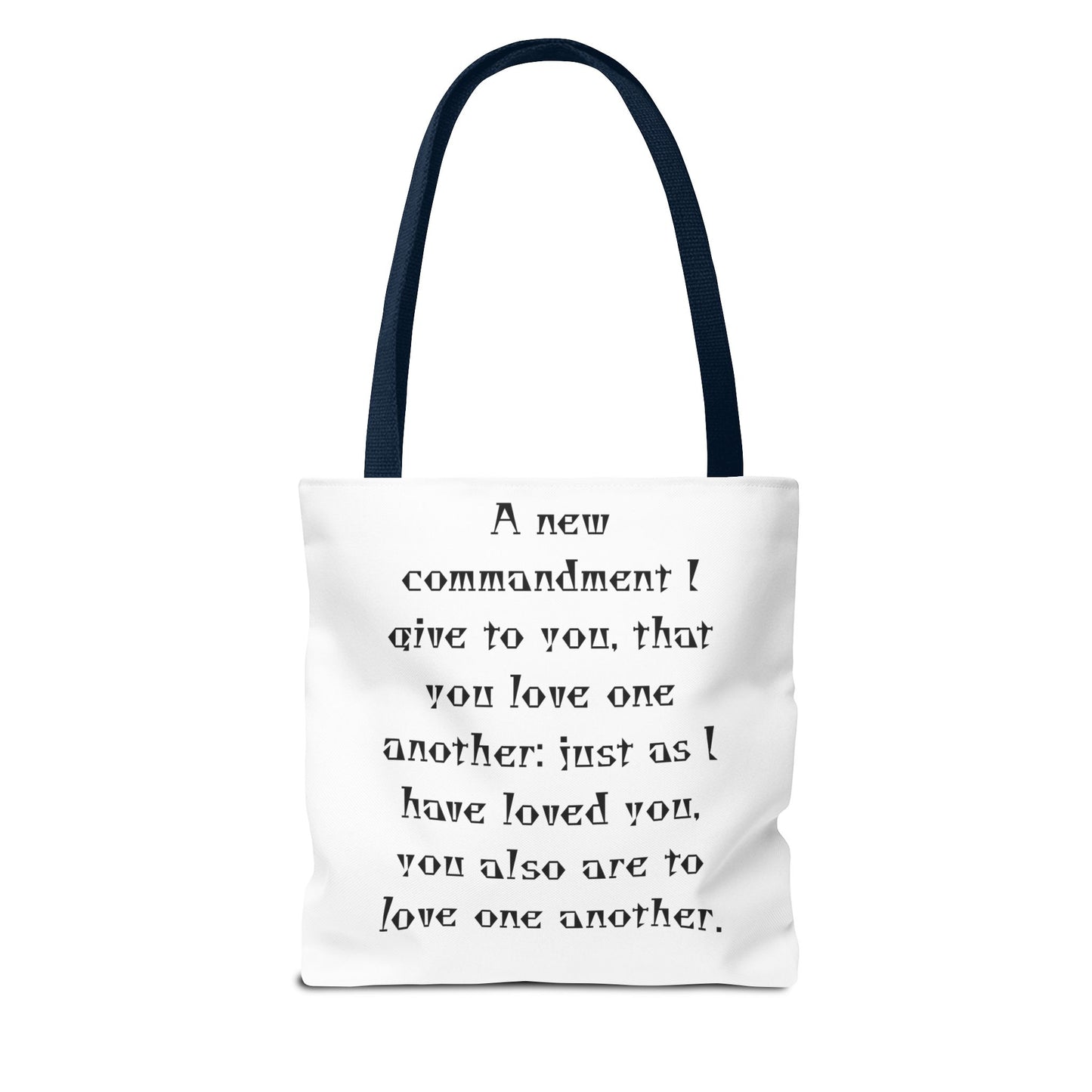John 13:34 Tote Bag