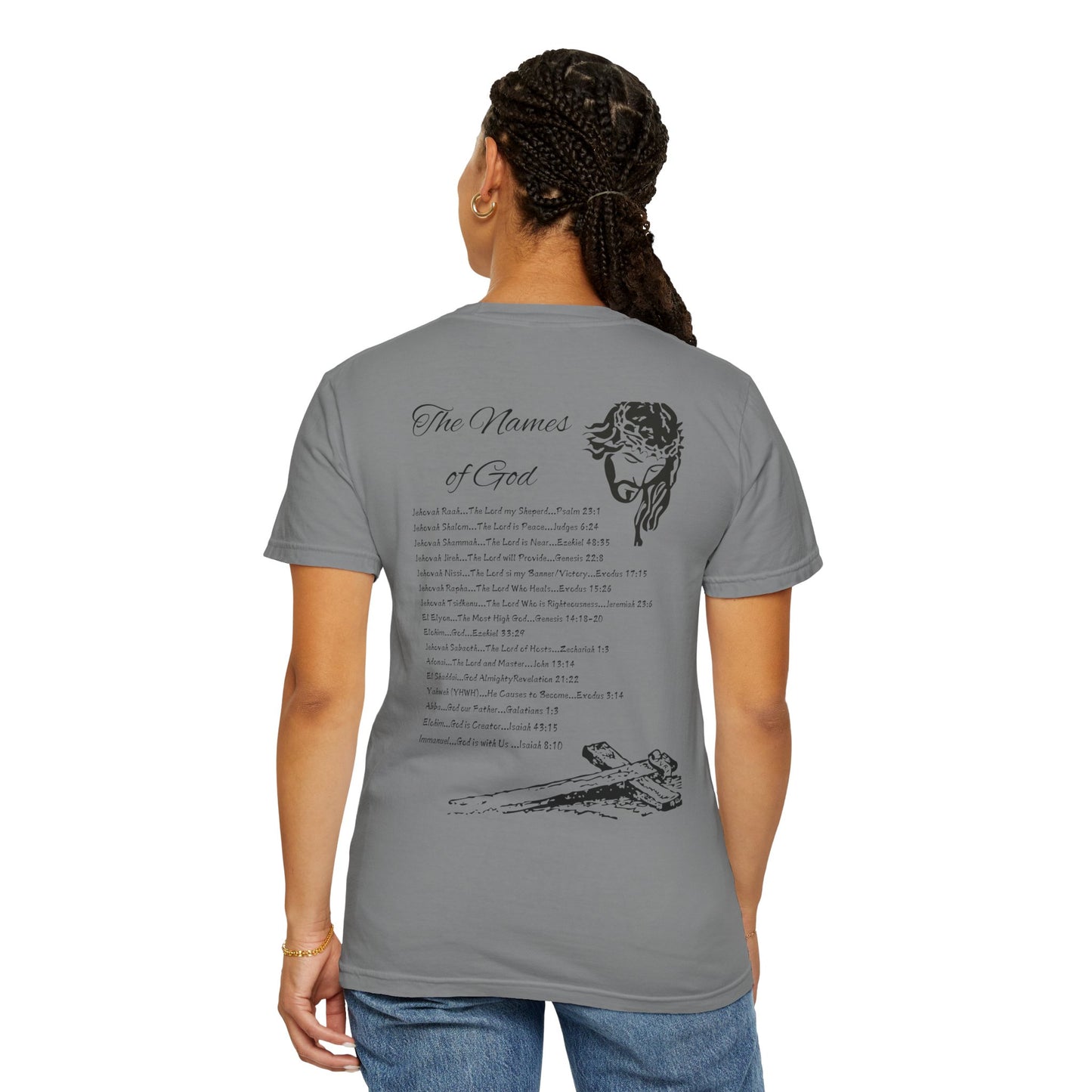 Names of God Faith Inspired Streetwear