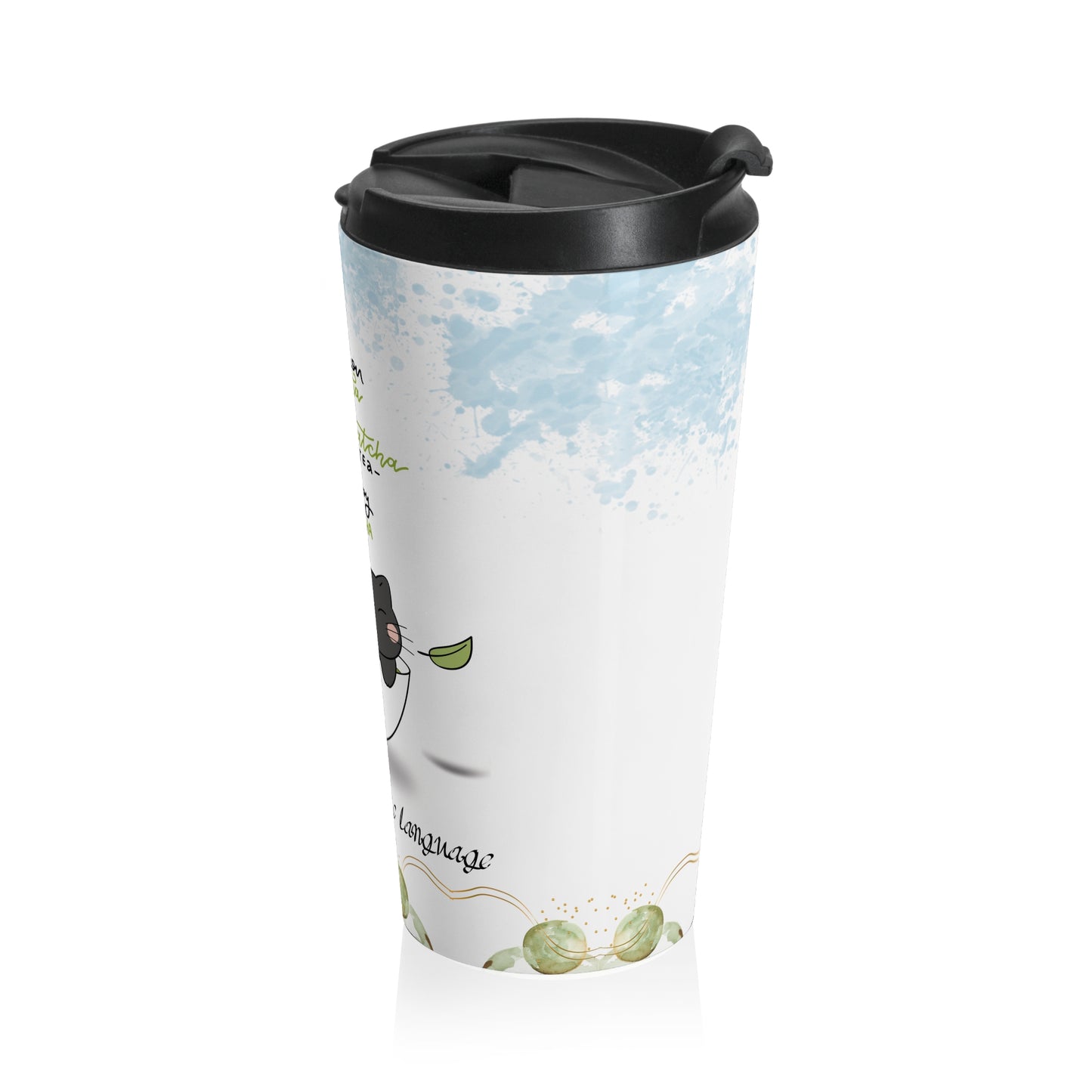 Matcha is My Love Language Stainless Steel Travel Mug