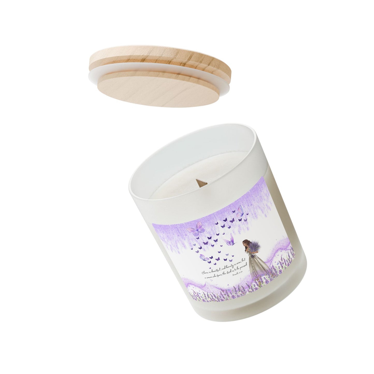 Proverbs 31 Glass Candle, 11oz