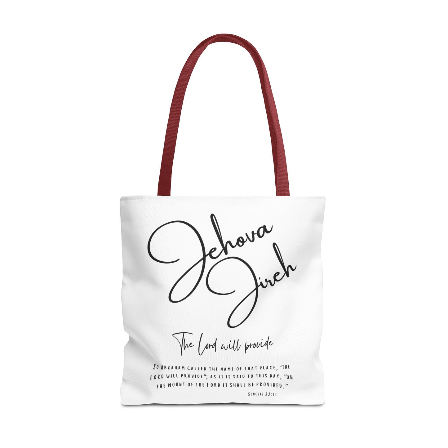 Jehova Jireh Tote Bag