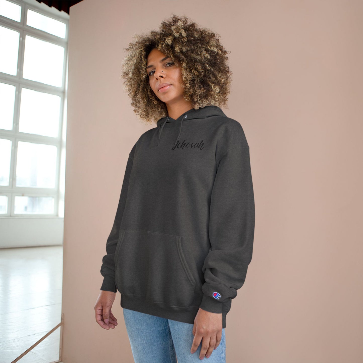 Jehovah Raah Champion Hoodie