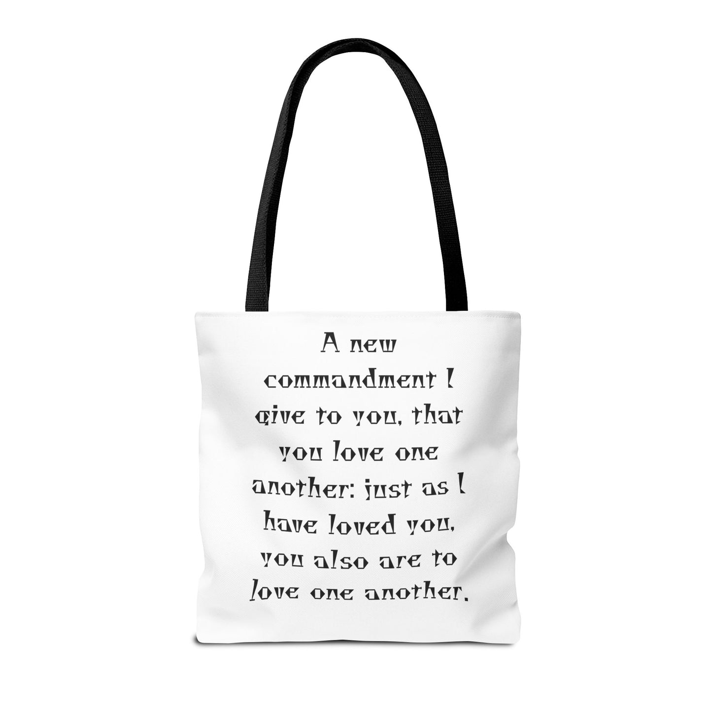 John 13:34 Tote Bag