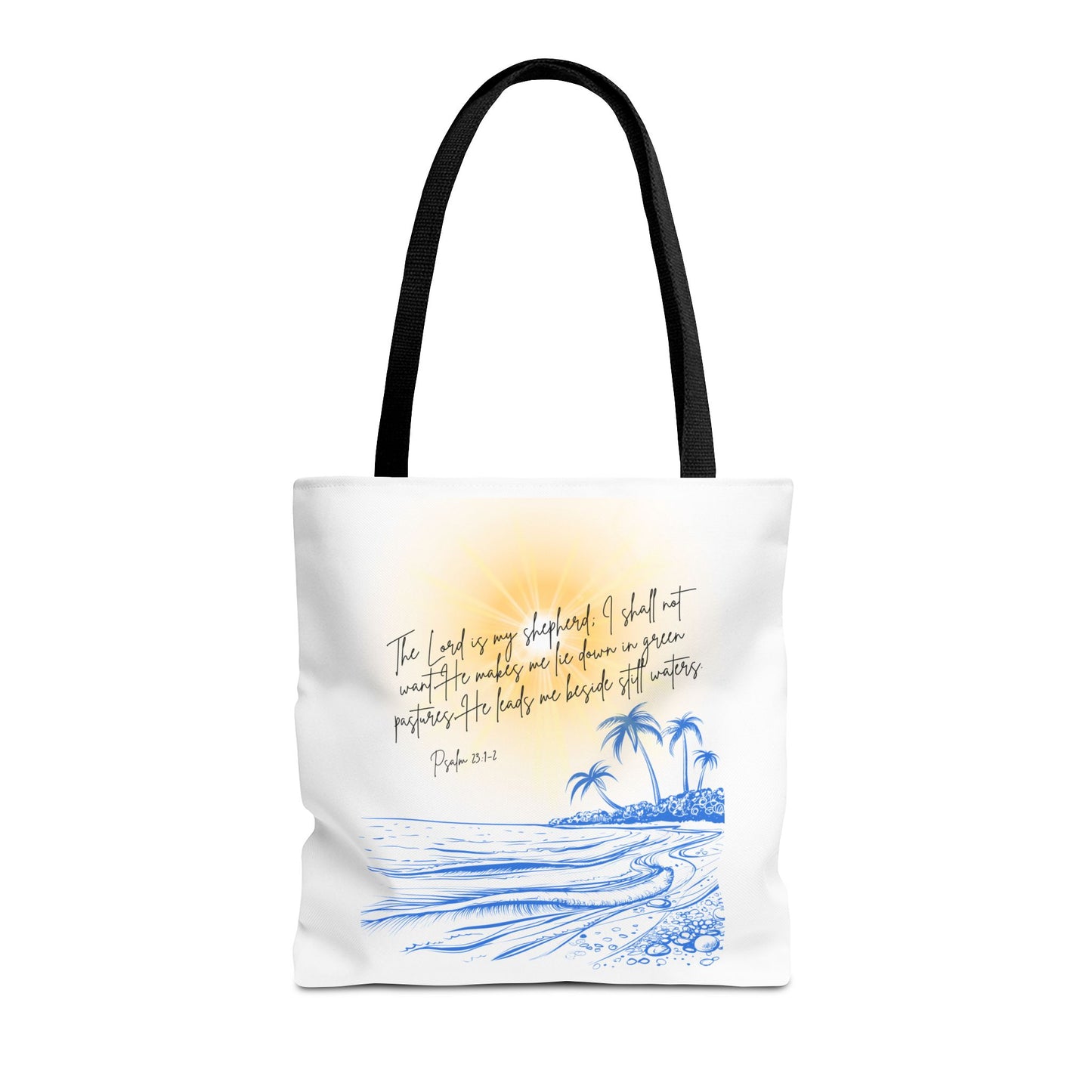 Psalm 23:1 Tote Bag