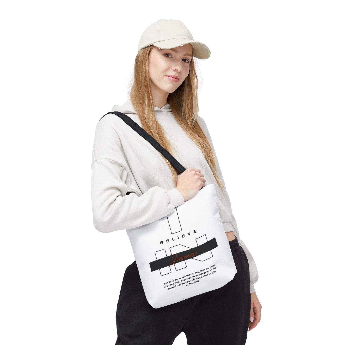 I Believe in Jesus Tote Bag
