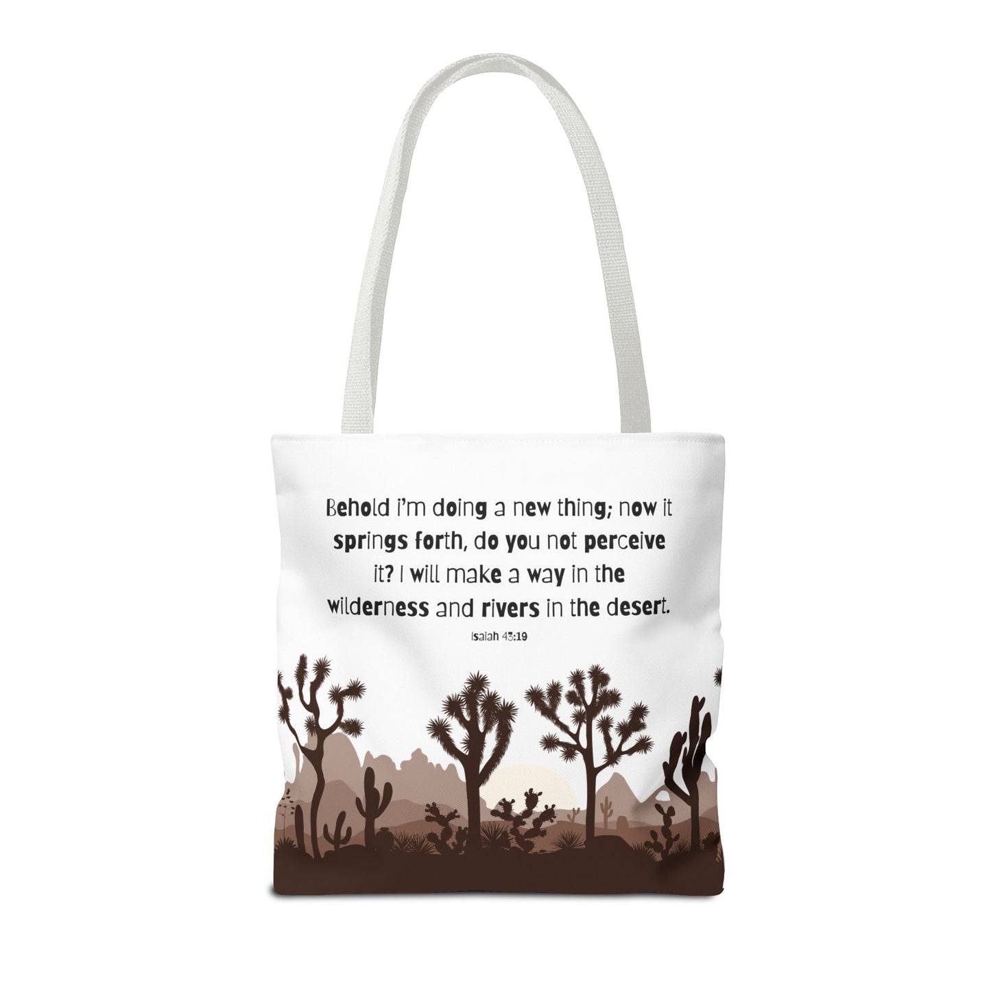 Rivers in the Desert Tote Bag