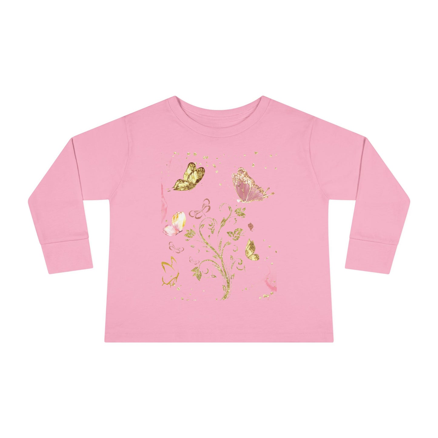Glittering butterfly Long Sleeve Tee